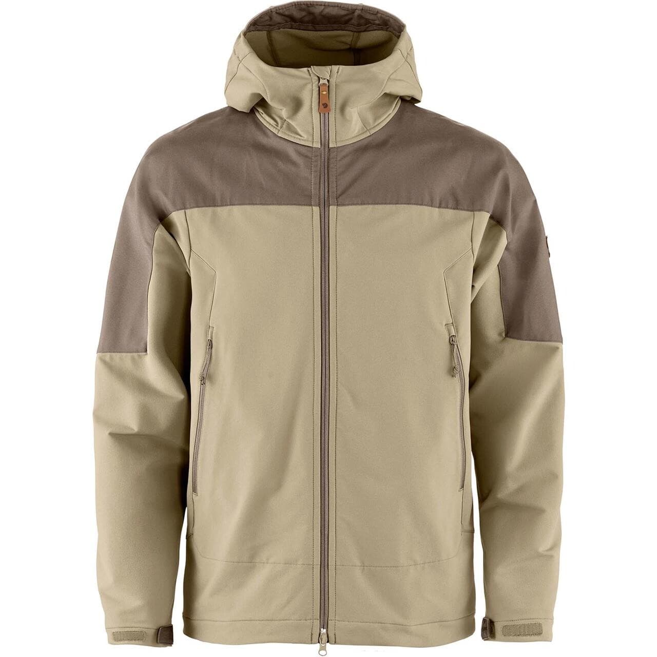 Fjällräven Mens Keb Agile Winter Jacket (Hvid (FOSSIL-SUEDE BROWN/118-244) Large)