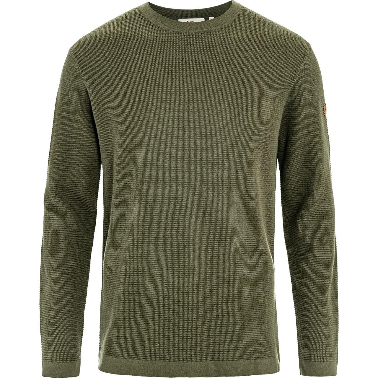 Fjällräven Mens Övik Lite Knit Sweater (Grøn (LAUREL GREEN/625) Large)
