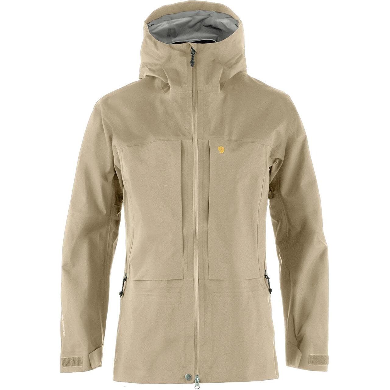 Fjällräven Womens Bergtagen GTX Touring Jacket (Beige (FOSSIL/118) Large)
