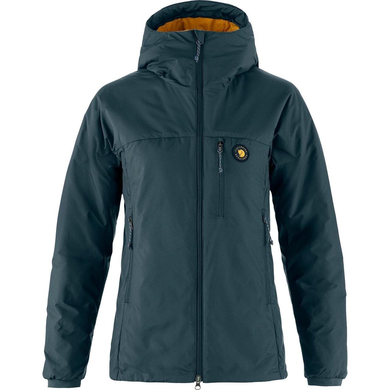 Fjällräven Womens Bergtagen 60 Insulation Jacket (Blå (MT BLUE-MUSTARD YELLOW/570-161) Small)