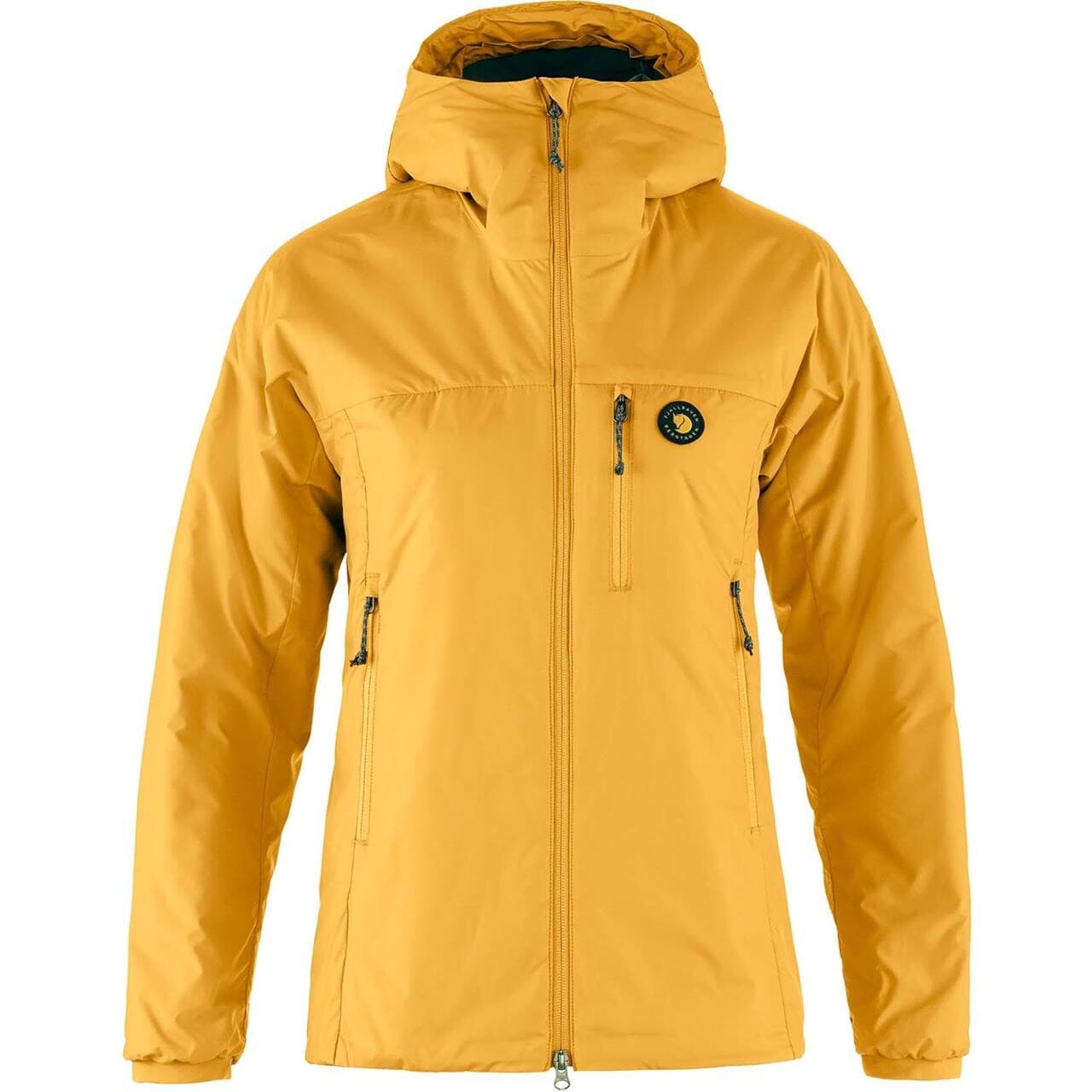 Fjällräven Womens Bergtagen 60 Insulation Jacket (Gul (MUSTARD YELLOW-MT BLUE/161-570) Large)