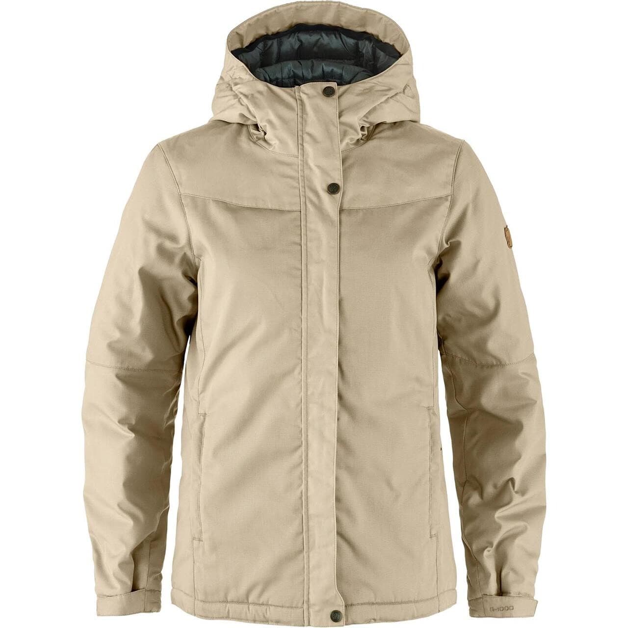 Fjällräven Womens Stina Padded Jacket (Beige (FOSSIL/118) X-small)