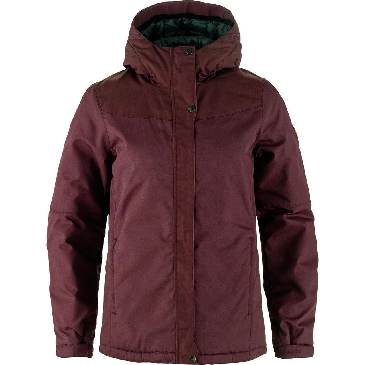 Fjällräven Womens Stina Padded Jacket (Rød (PORT/357) Small)