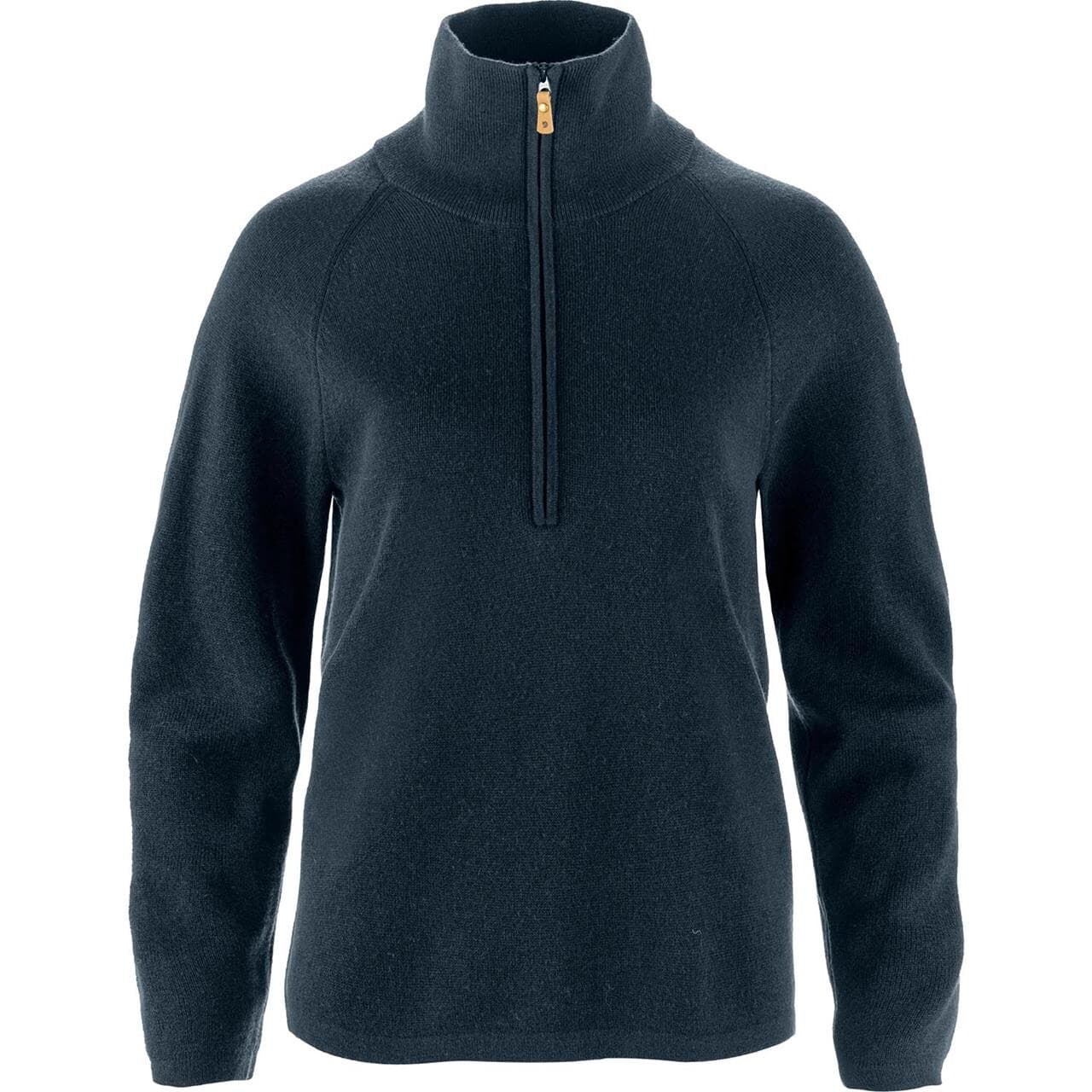 Fjällräven Womens Övik Lite Half Zip (Blå (DARK NAVY/555) Small)