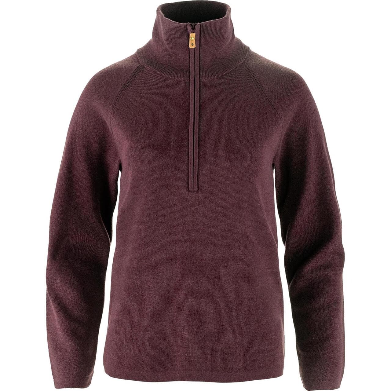 Fjällräven Womens Övik Lite Half Zip (Rød (PORT/357) XX-small)