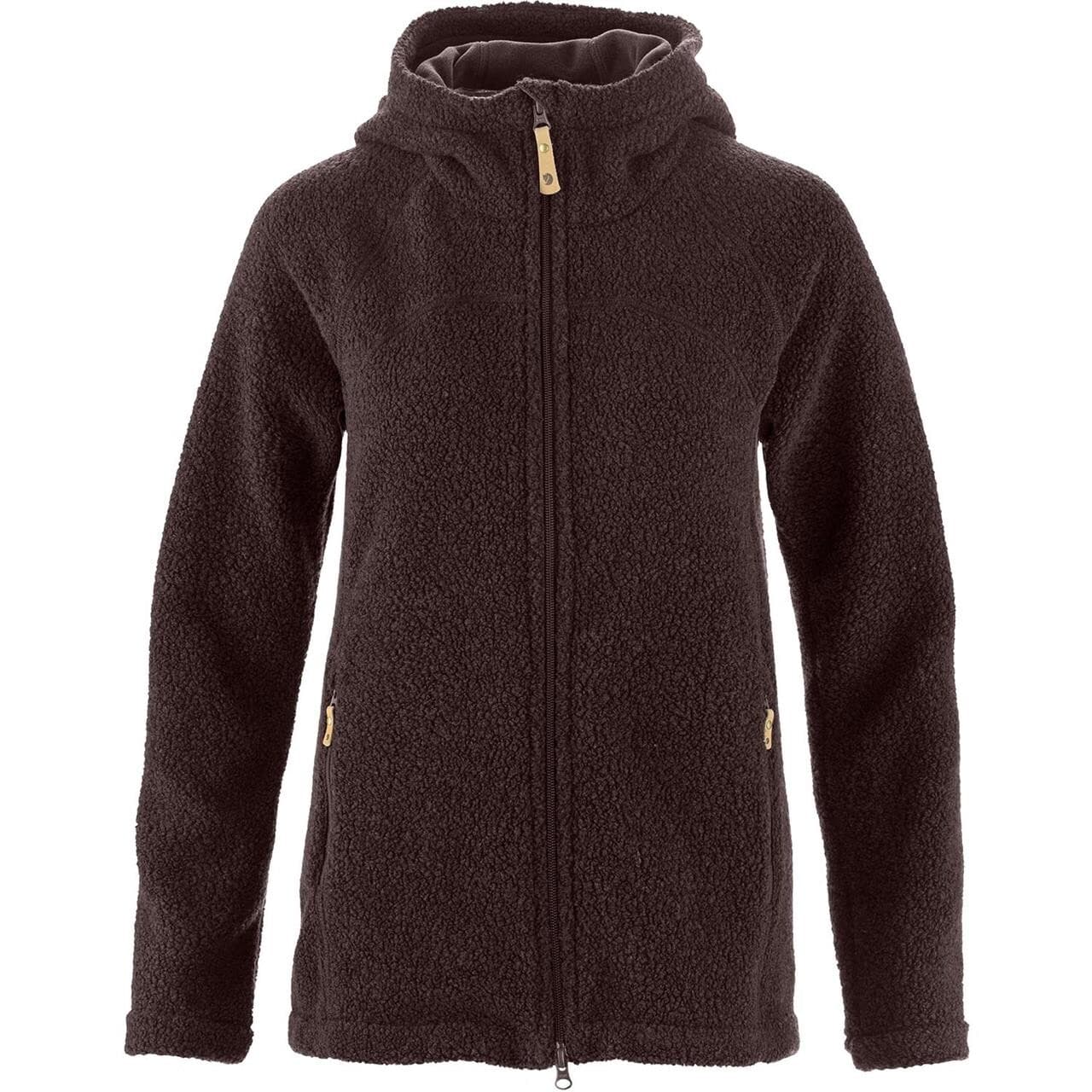 Fjällräven Womens Kaitum Fleece (Brun (BLACK OAK/294) Large)
