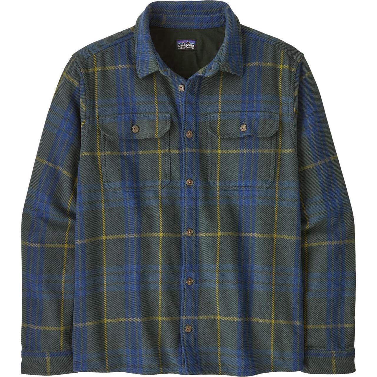 Patagonia Mens Fjord Loft Shirt (Grøn (NETTED: OLD GROWTH GREEN) X-large)