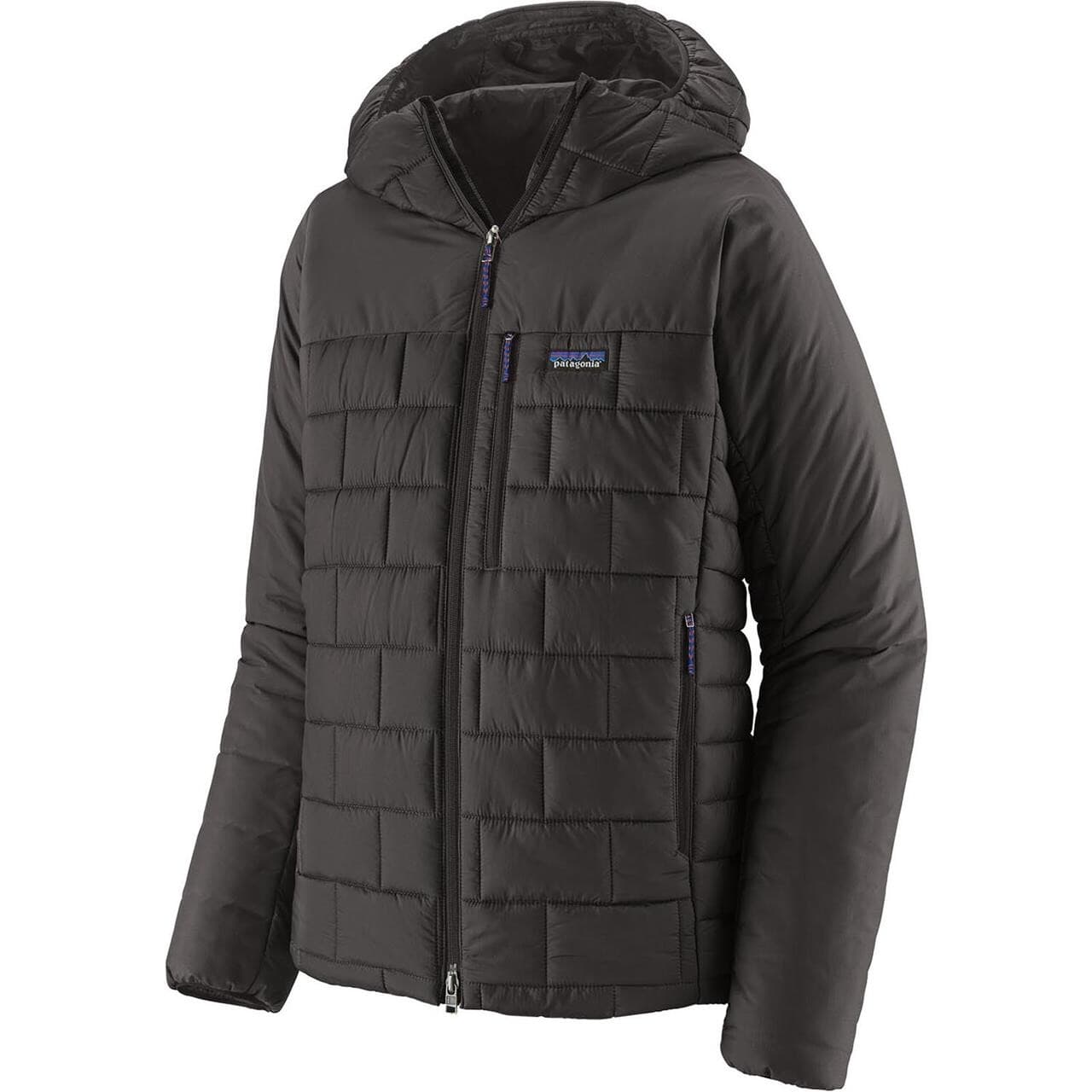 Patagonia Mens Hi-loft Nano Puff Hoody (Sort (BLACK) Medium)
