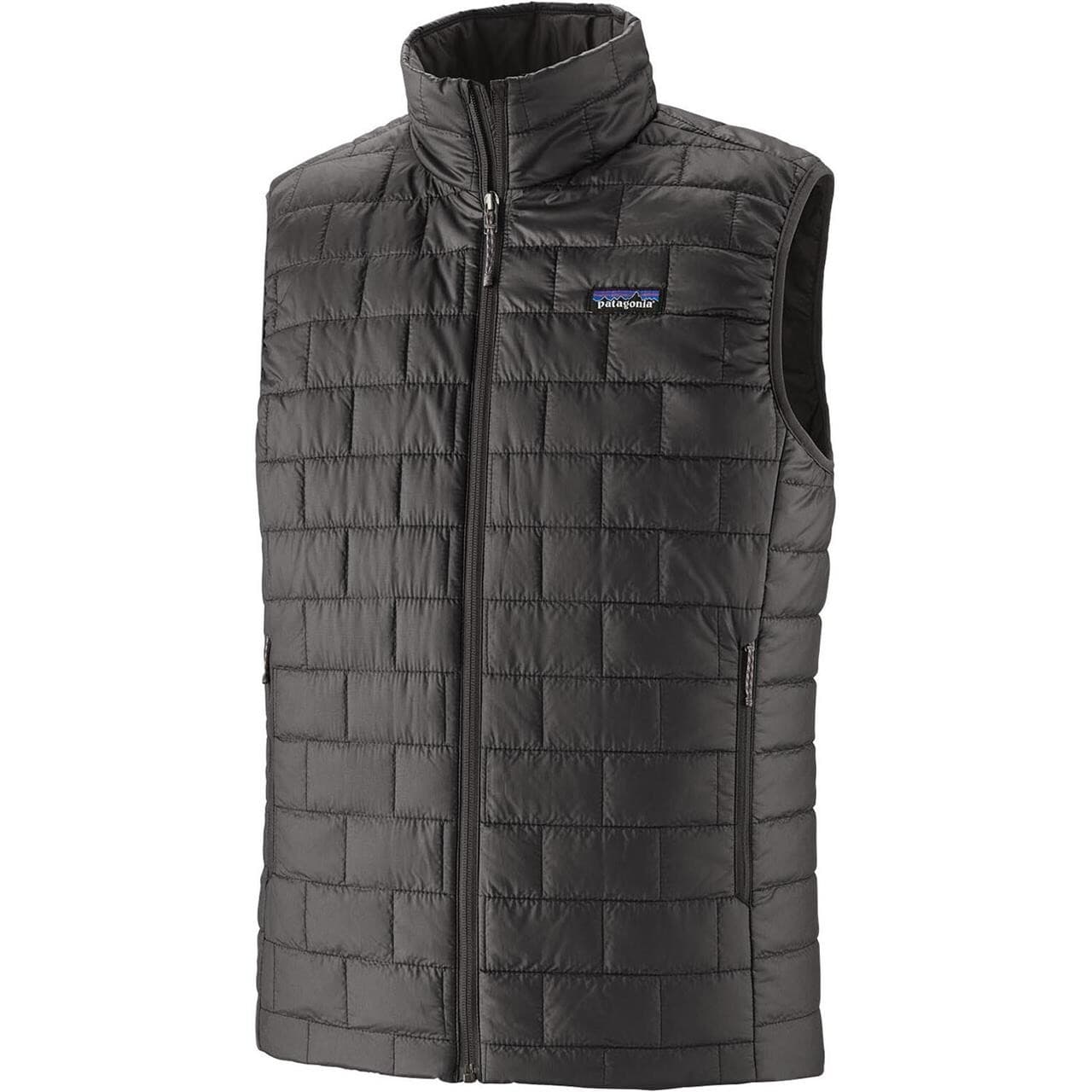 Patagonia Mens Nano Puff Vest (Sort (BLACK) Large)