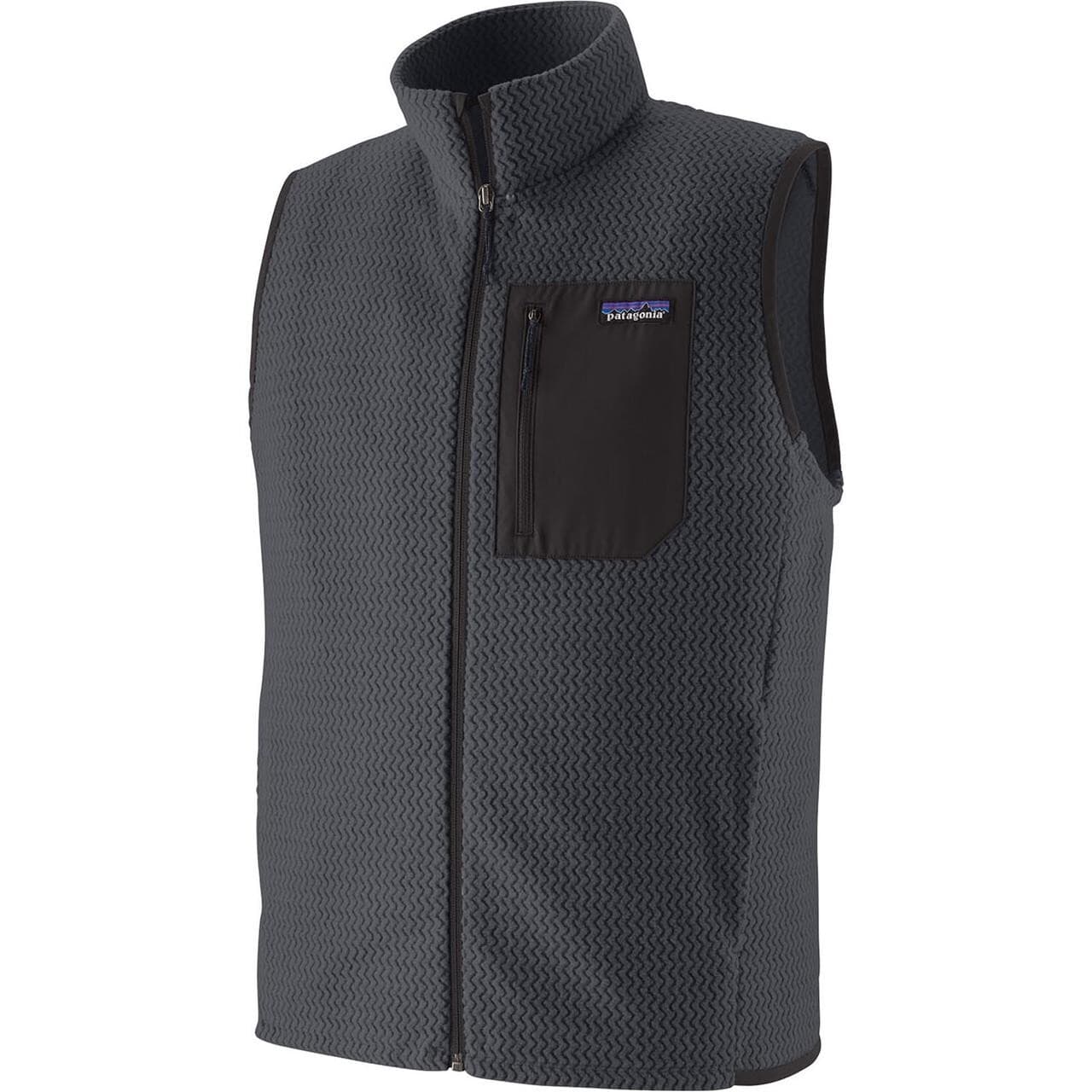 Patagonia Mens R1 Air Vest (Sort (BLACK) Large)