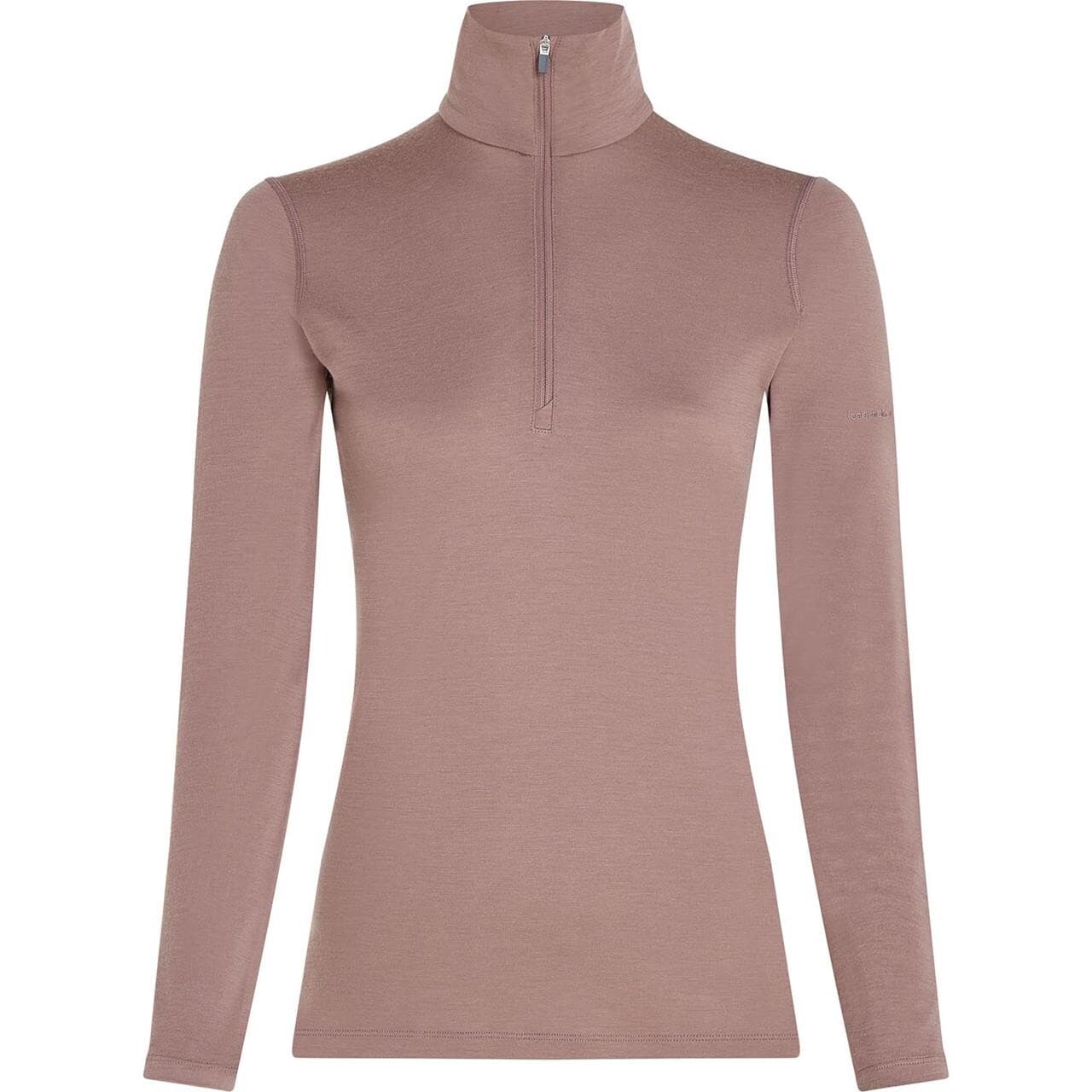 Icebreaker Womens Merino 200 Oasis L/S Half Zip (Lilla (SUMMIT) Small)