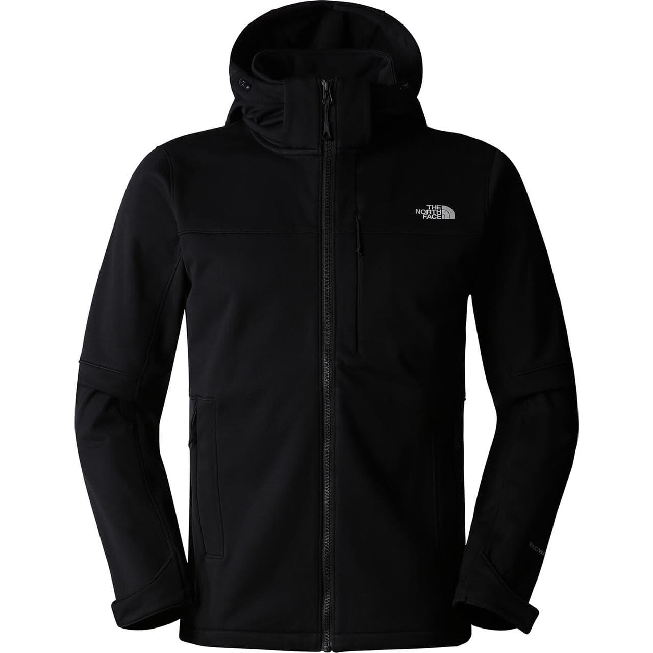 The North Face Mens Diablo Softshell Detachable Hood (Sort (TNF BLACK/TNF BLACK-NPF) Medium)