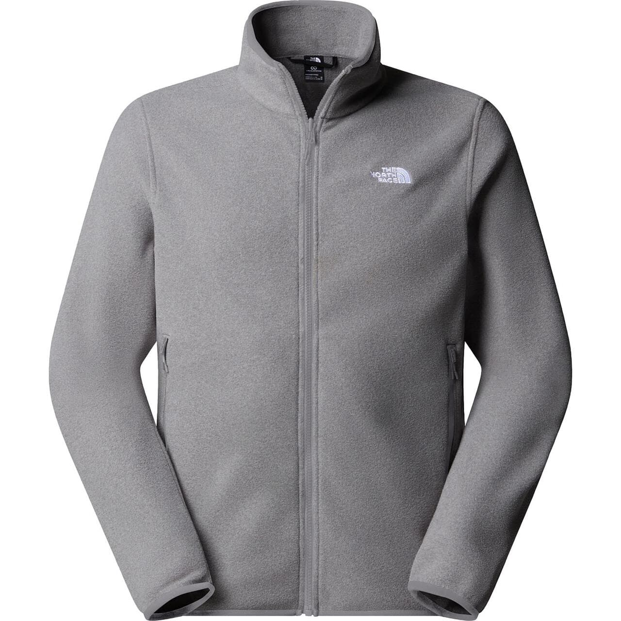 The North Face Mens Glacier Fleece Jacket (Grå (TNF MID GREY HEATHER) X-large)