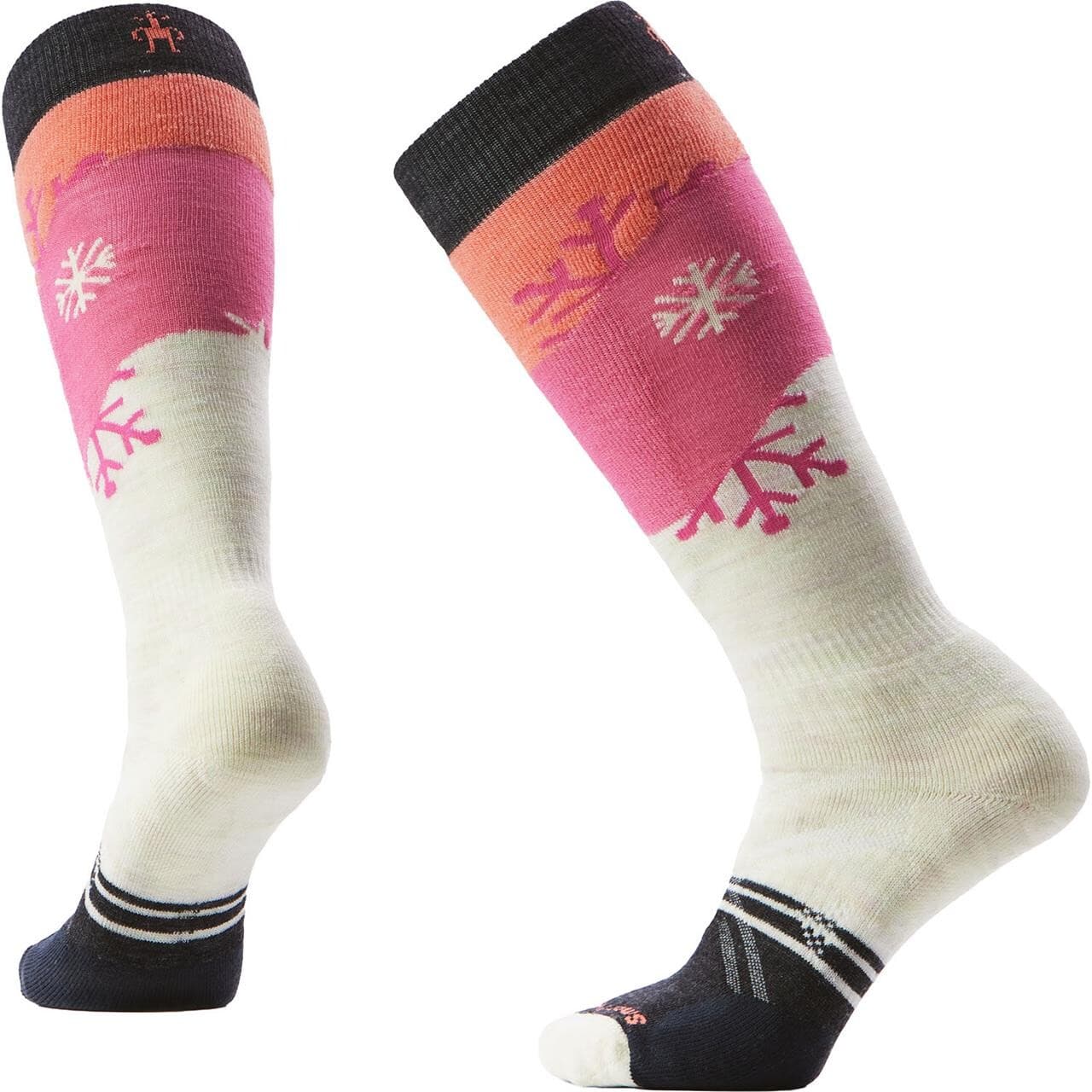 Smartwool Womens Ski Full Cushion Snowpocalypse OTC (Hvid (MOONBEAM) 34-37)