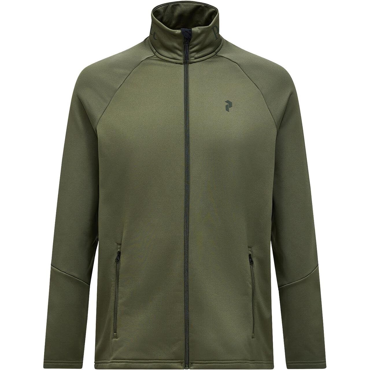 Peak Performance Mens Rider Essentials Zip Jacket (Grøn (PINE NEEDLE/PINE NEEDLE) Small)