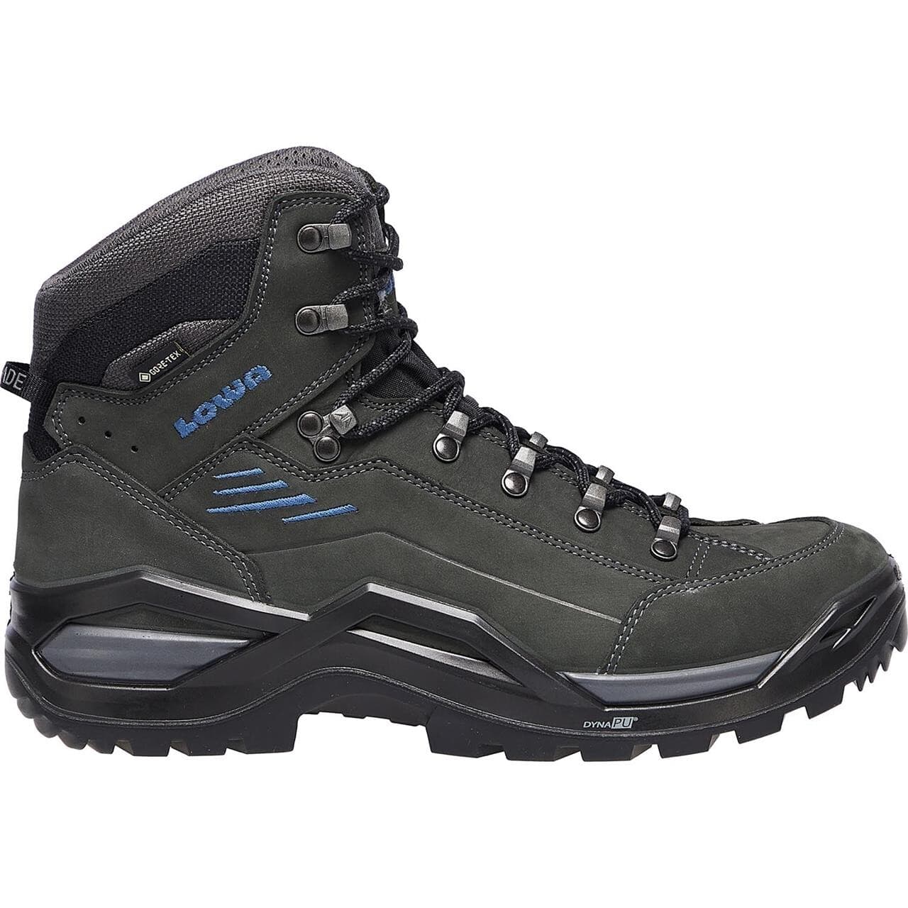 Lowa Mens Renegade Evo GTX Mid (Sort (ANTHRACITE/STEEL BLUE) 44)