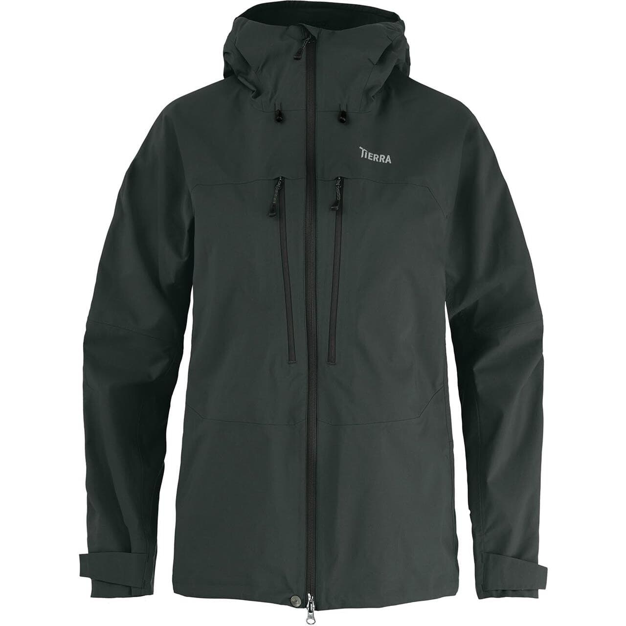 Tierra Womens Roc Blanc Pro Jacket (Grå (PITCH GRAY) Small)