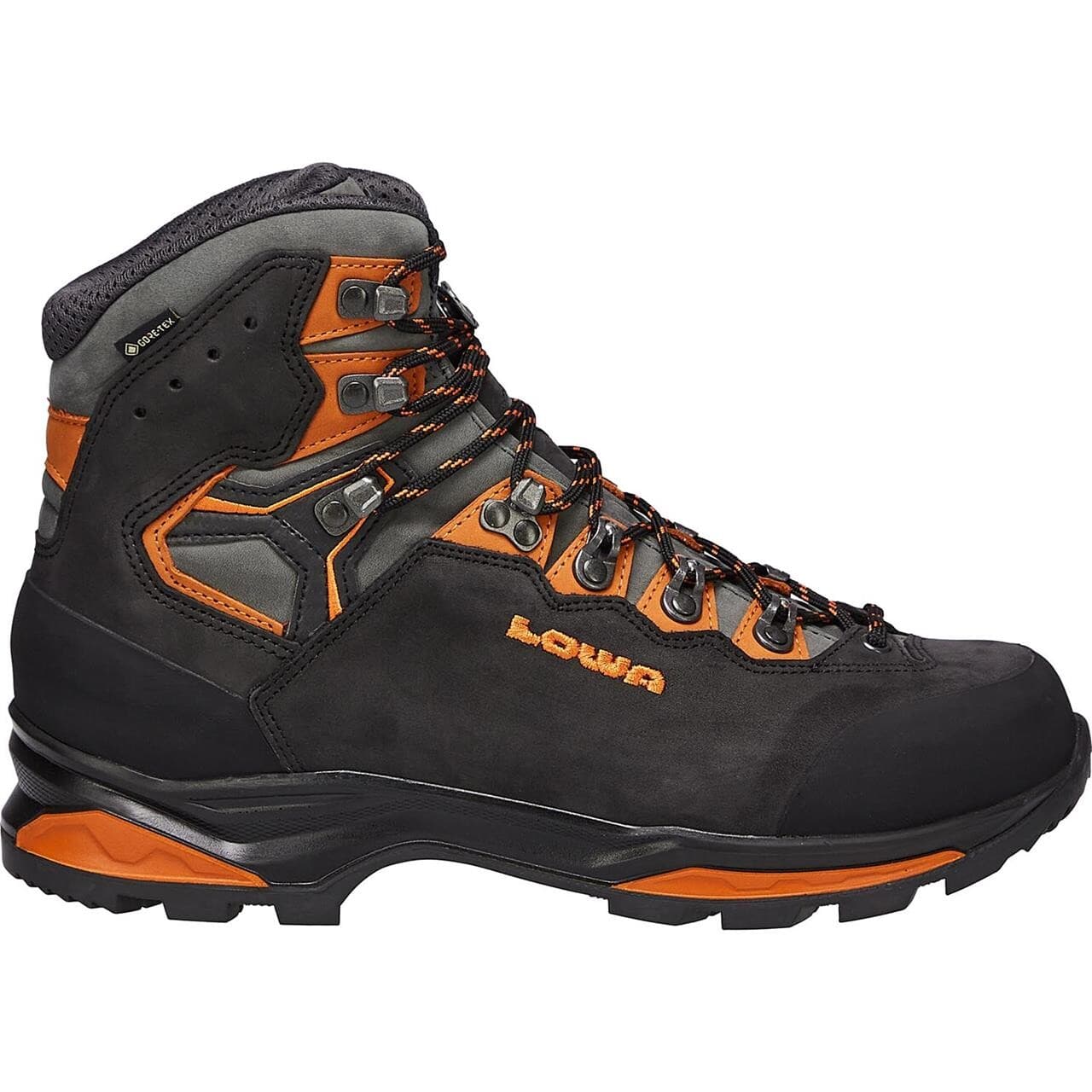 Lowa Mens Camino Evo GTX Wide (Sort (BLACK/ORANGE) 44,5)