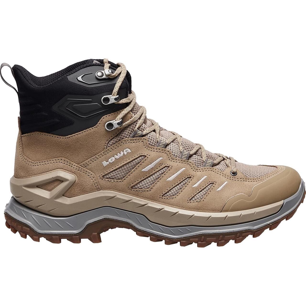 Lowa Mens Innovo Mid (Brun (DUNE/GREY) 47)