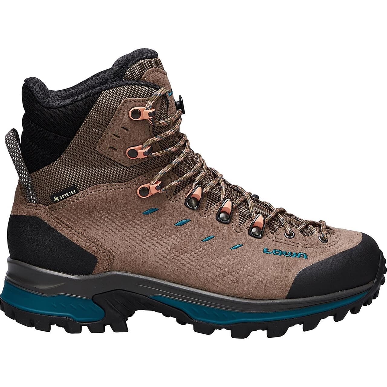 Lowa Womens Randir GTX Mid (Brun (STONE/PETROL) 42,5)