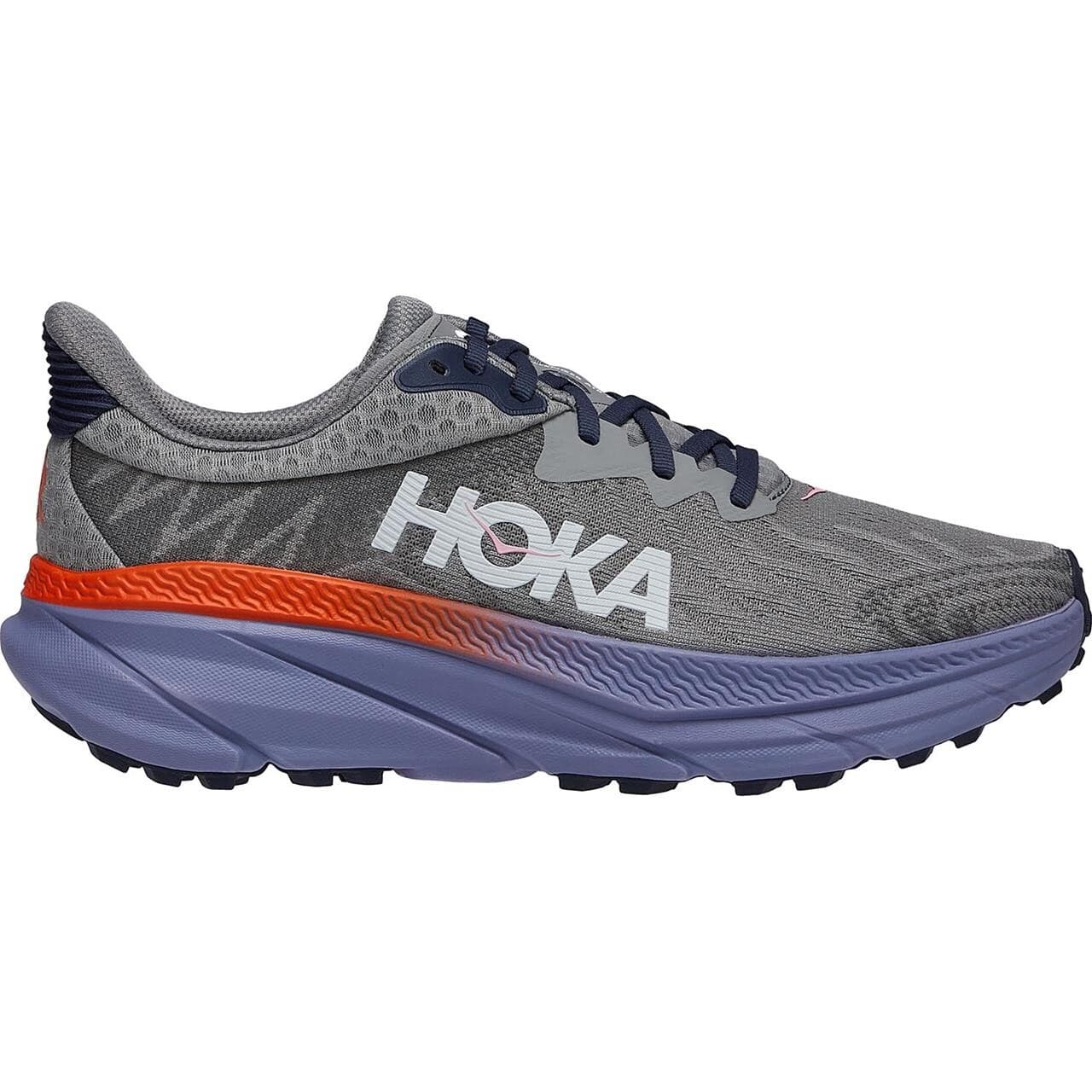 Hoka Womens Challenger ATR 7 (Grå (GALACTIC GREY/WILD INDIGO) 38)