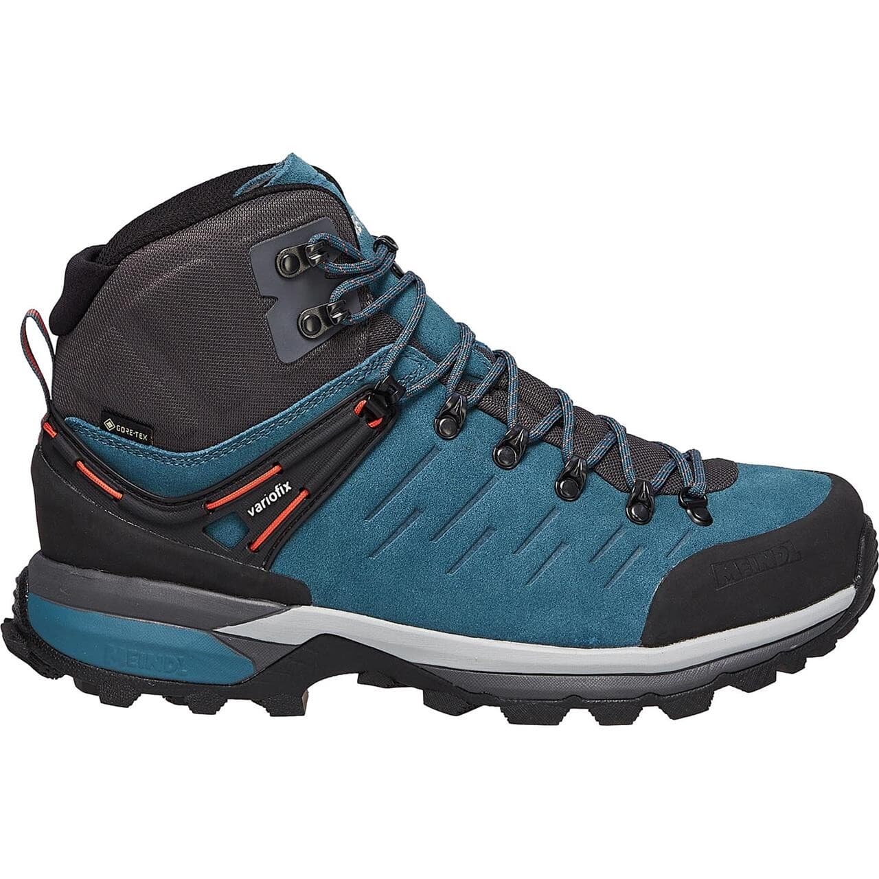 Meindl Mens Milford GTX (Blå (PETROL/RED) 42)