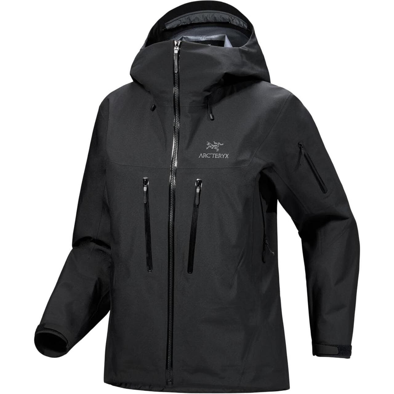 Arcteryx Womens Alpha SV Jacket (Sort (BLACK) Large)