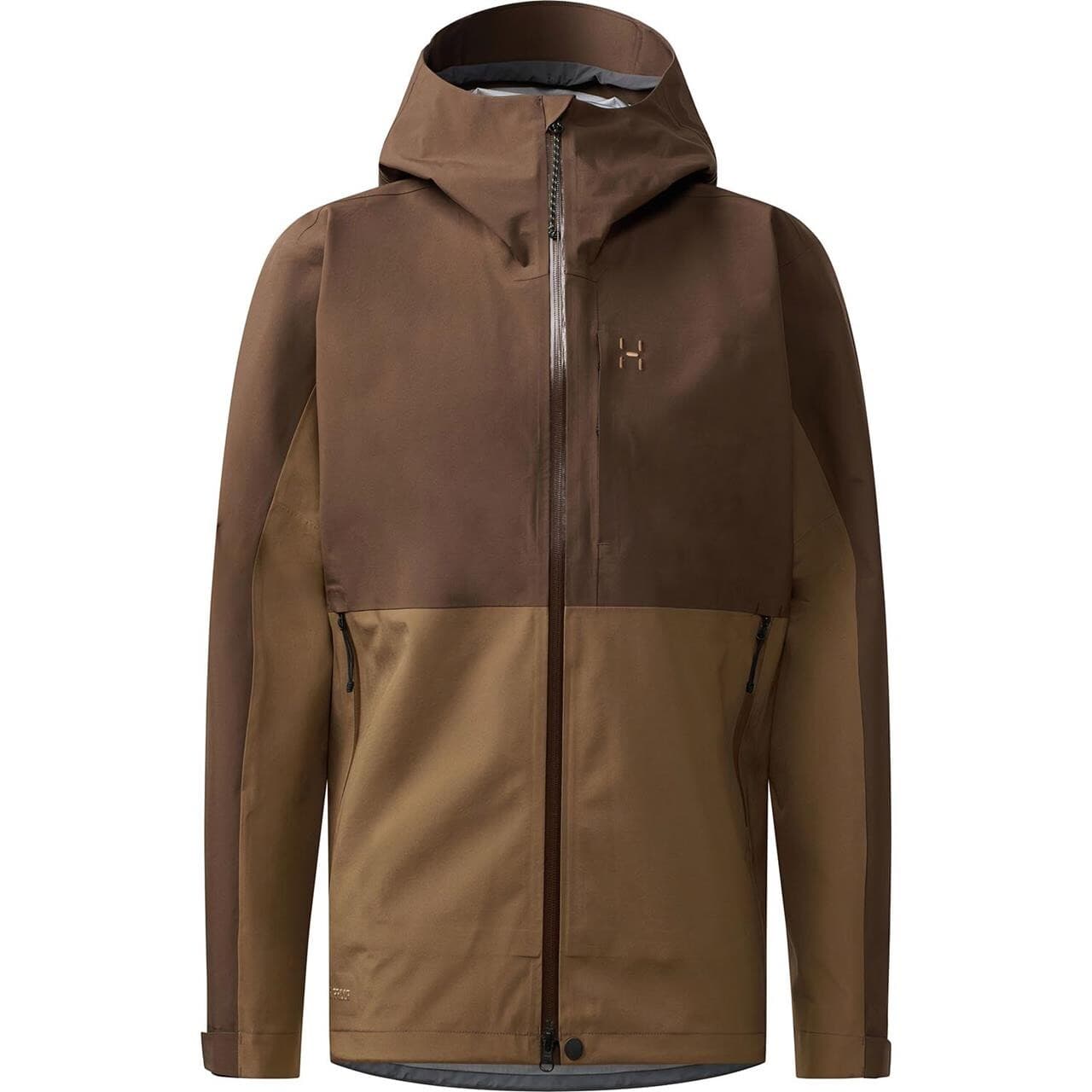 Haglöfs Mens Front Proof II Jacket (Brun (WOODLAND BROWN/TEAK BROWN) Small)