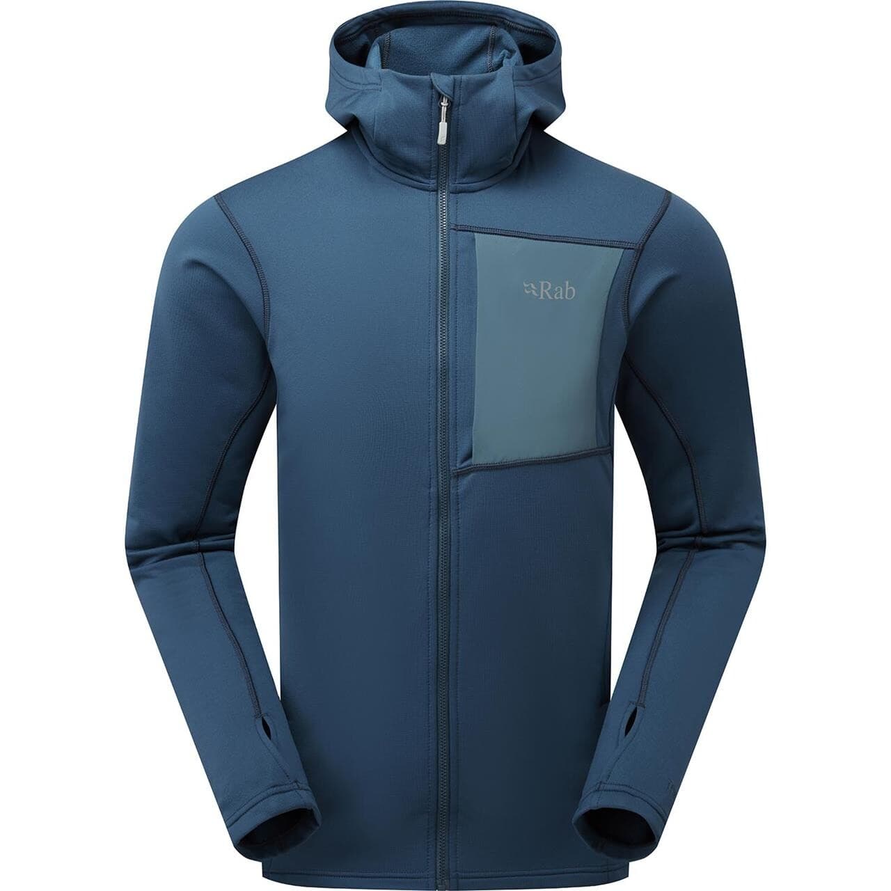 RAB Mens Superflux Hoody (Blå (TEMPEST BLUE) Large)