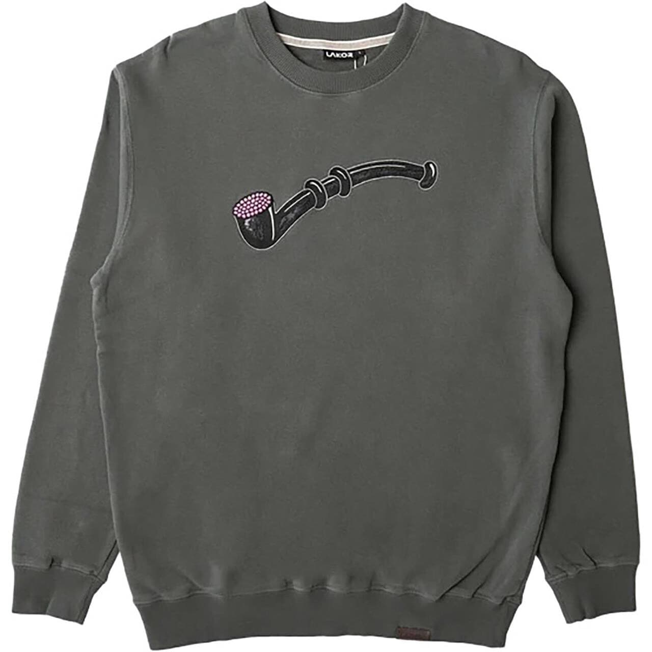 Lakor Mens Lakridspibe Crewneck (Grå (URBAN CHIC) Medium)