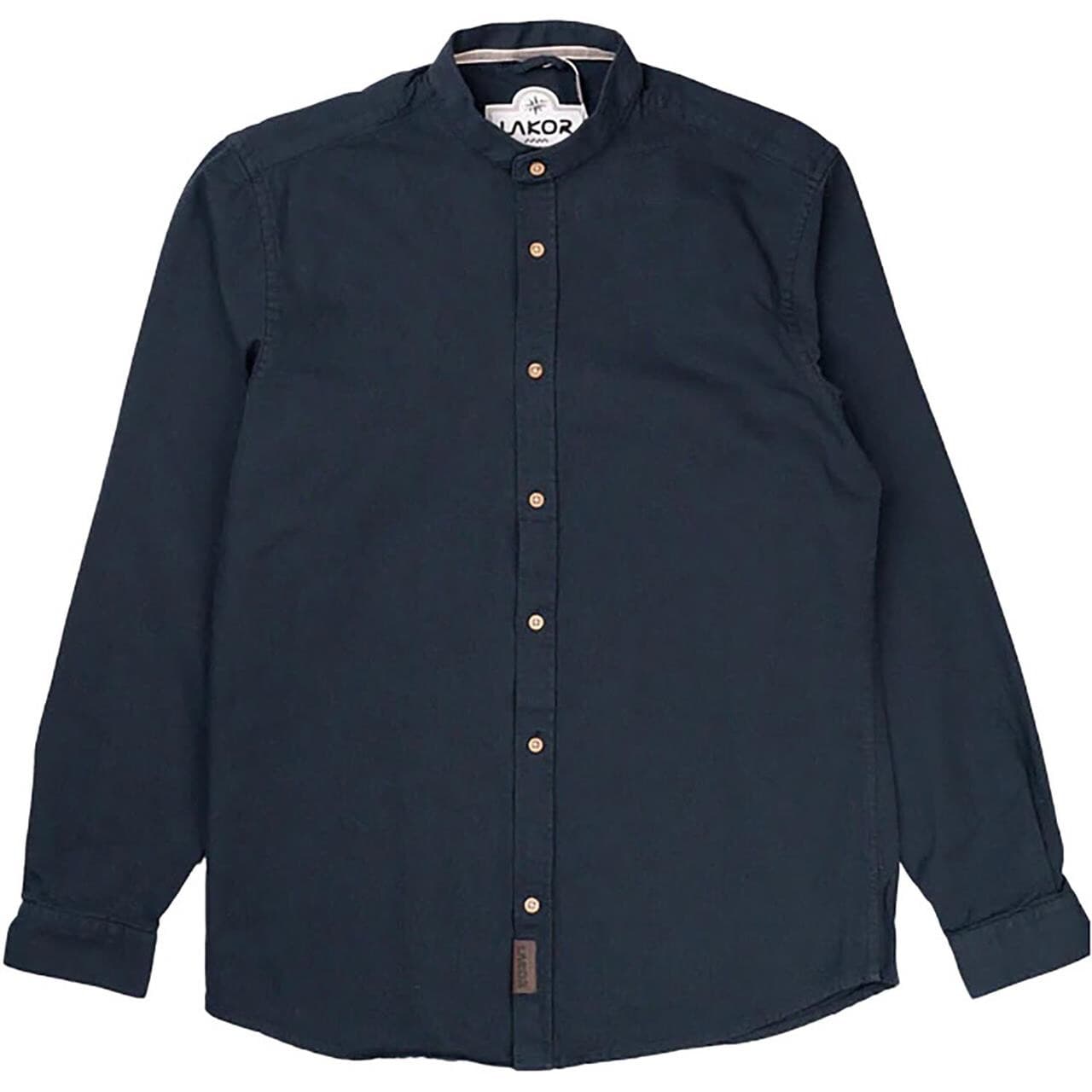 Lakor Mens Plain Dal Shirt (Blå (BLUEBERRY) Medium)