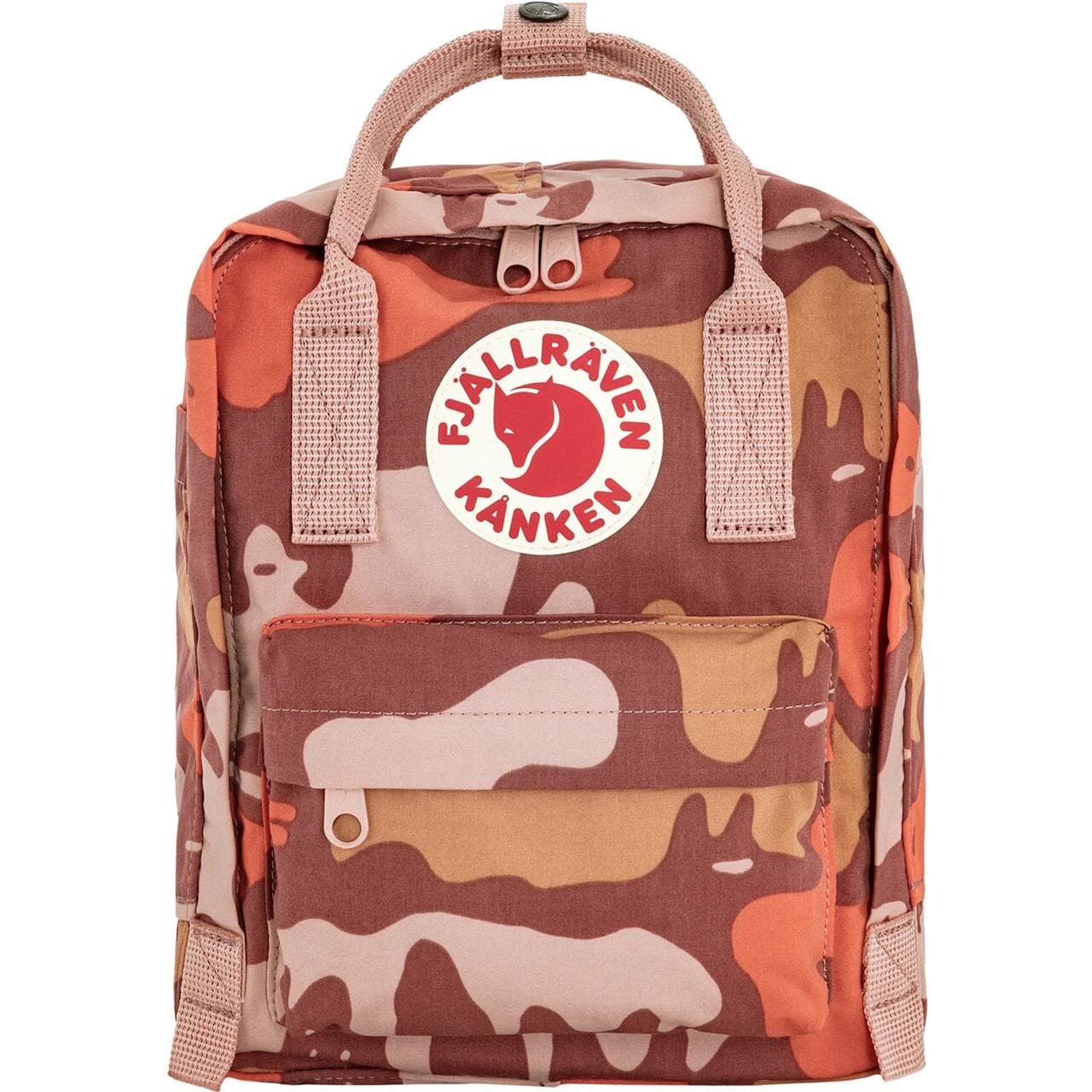 Fjällräven Kånken Graphics Mini (Lyserød (CHALKROSE-HIDN ANIMALS/302-986) One size)