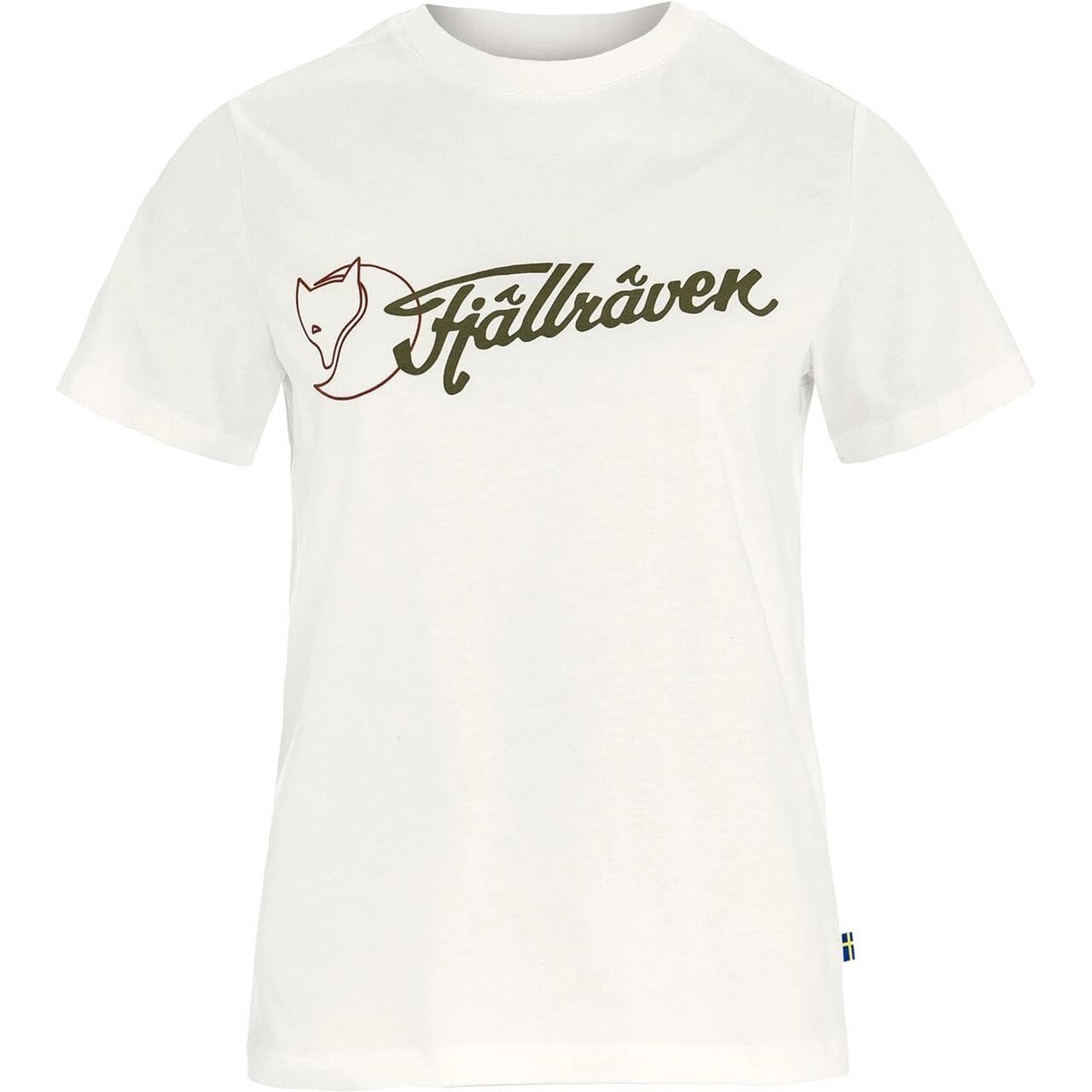 Fjällräven Womens Archive Logo T-shirt (Hvid (EGGSHELL/111) XX-small)