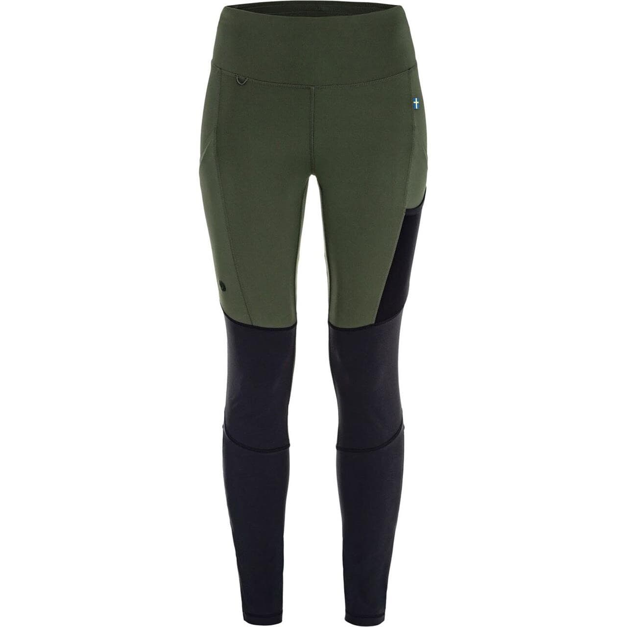 Fjällräven Womens Keb Agile Tights (Grøn (DEEP FOREST-BLACK/662-550) Large)