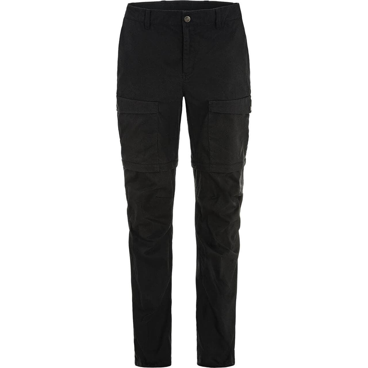 Fjällräven Womens Abisko Hybrid Trail Trousers Zip-off (Sort (BLACK/550) 34 kort)