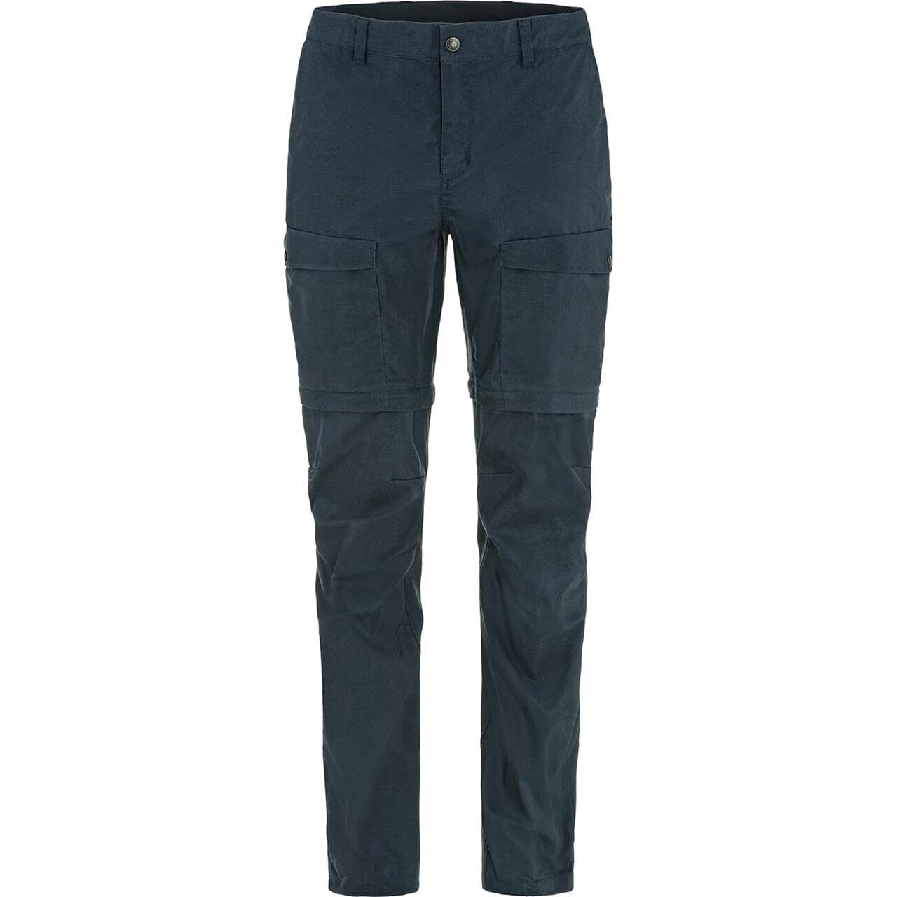 Fjällräven Womens Abisko Hybrid Trail Trousers Zip-off (Blå (NAVY/560) 46 kort)