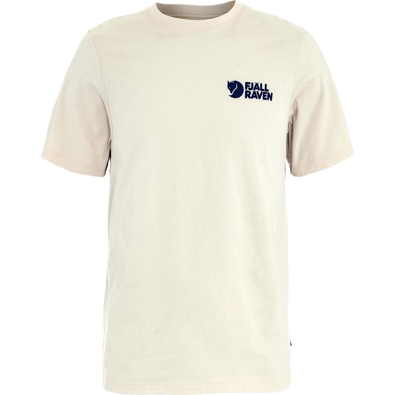 Fjällräven Mens Swedish Forest T-shirt (Beige (CHALK WHITE/113) Small)