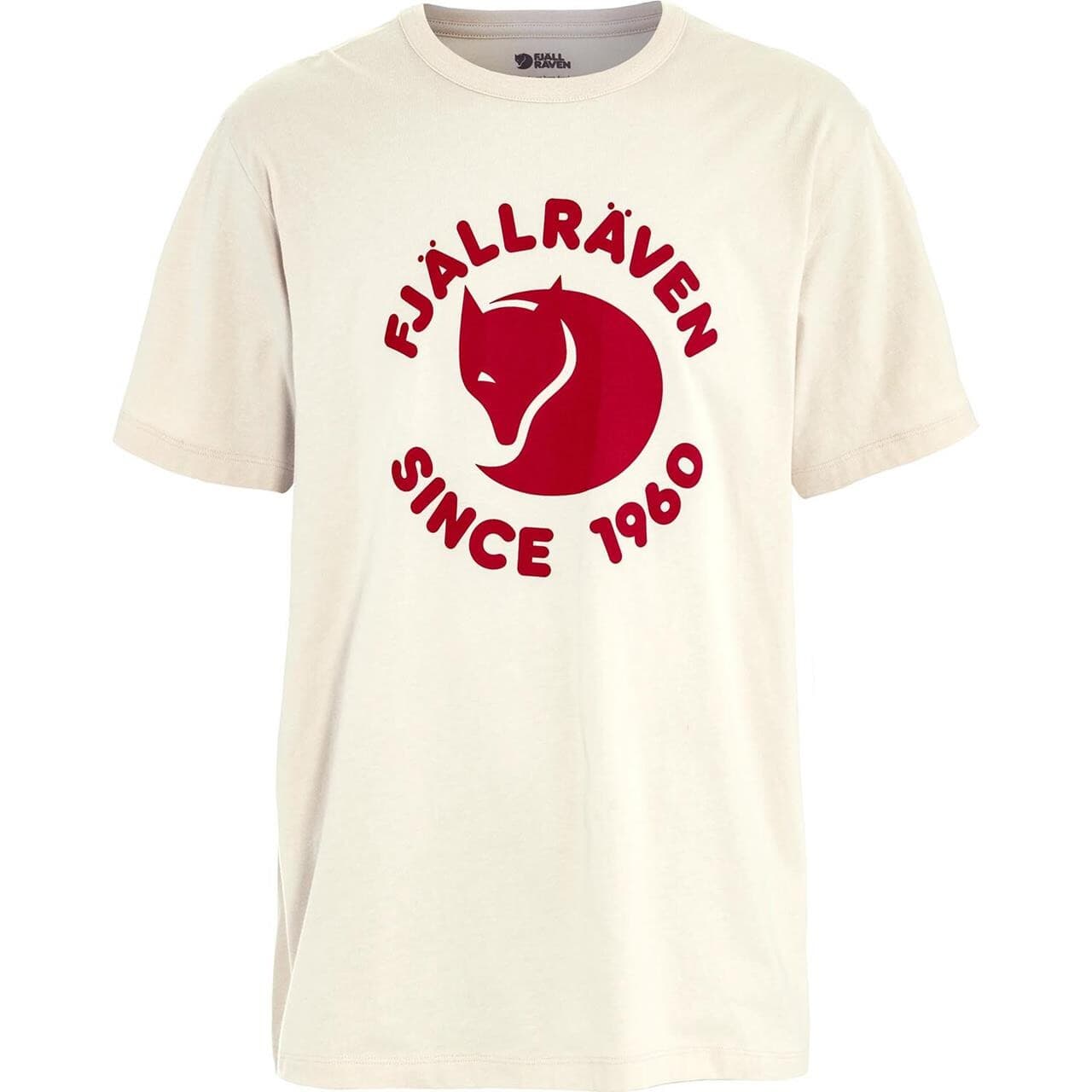Fjällräven Mens Fjällräven Relaxed T-shirt (Beige (CHALK WHITE/113) X-large)