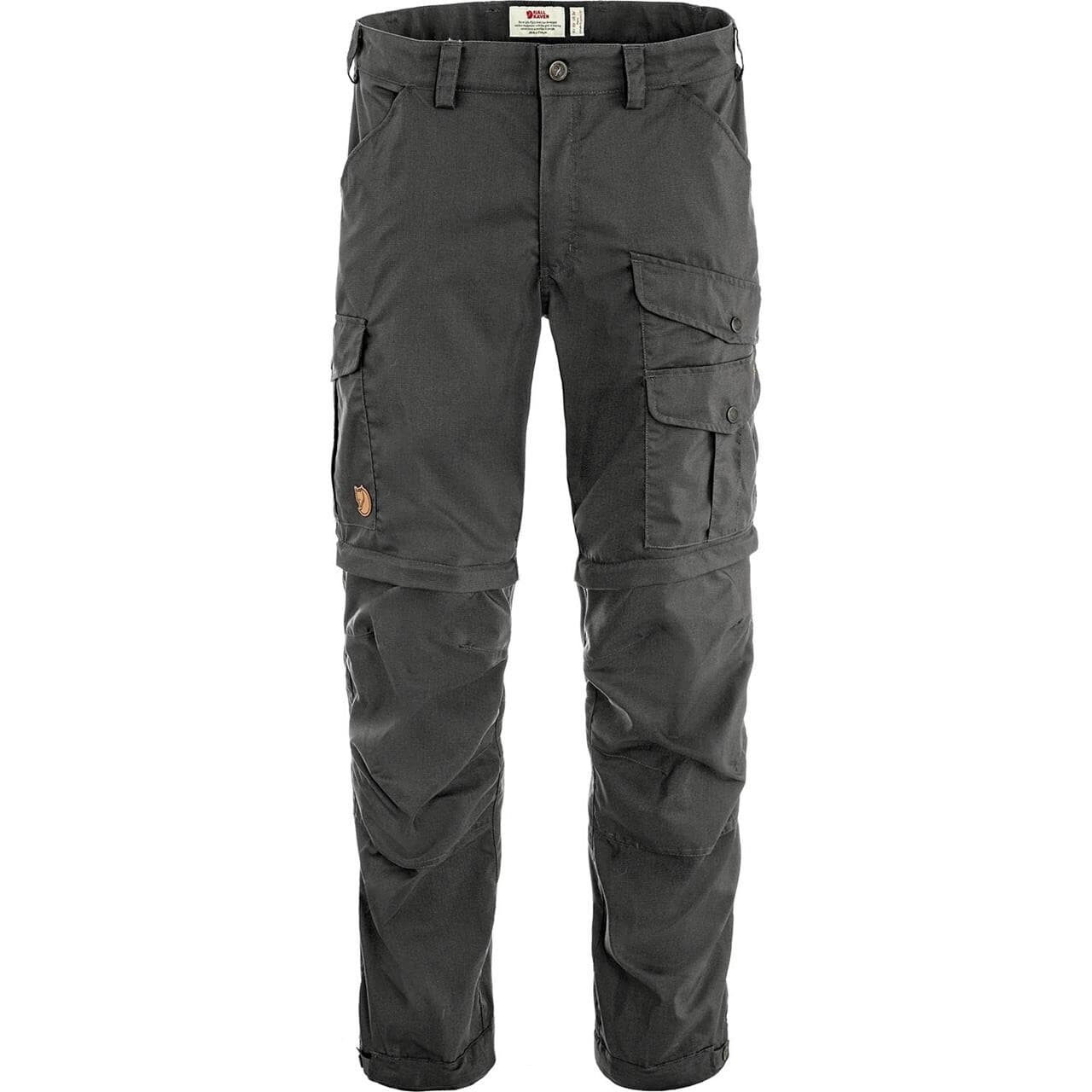 Fjällräven Mens Vidda Pro Lite Zip-off Trousers (Grå (DARK GREY/030) 48)