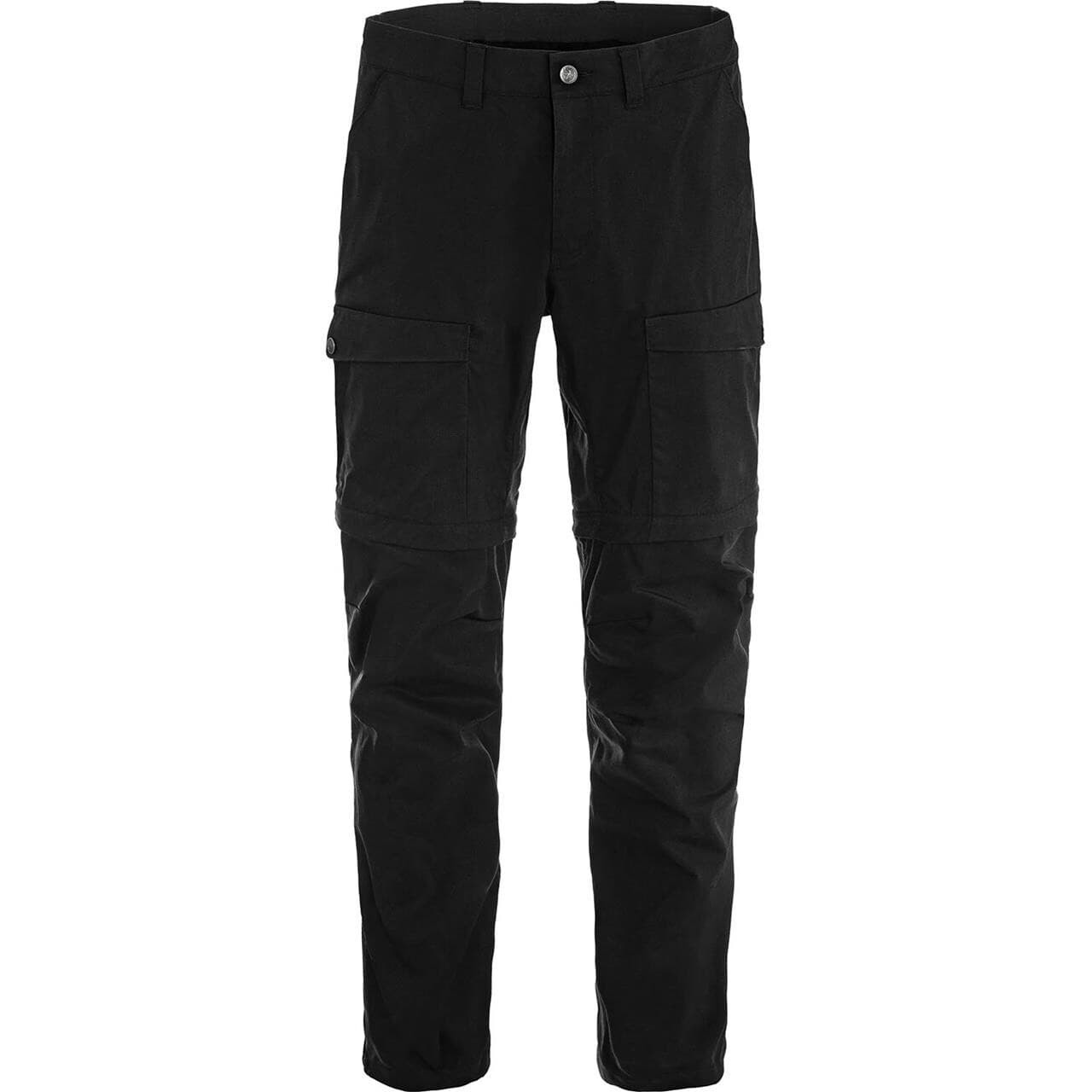 Fjällräven Mens Abisko Hybrid Trail Trousers Zip-off (Sort (BLACK/550) 52 lang)