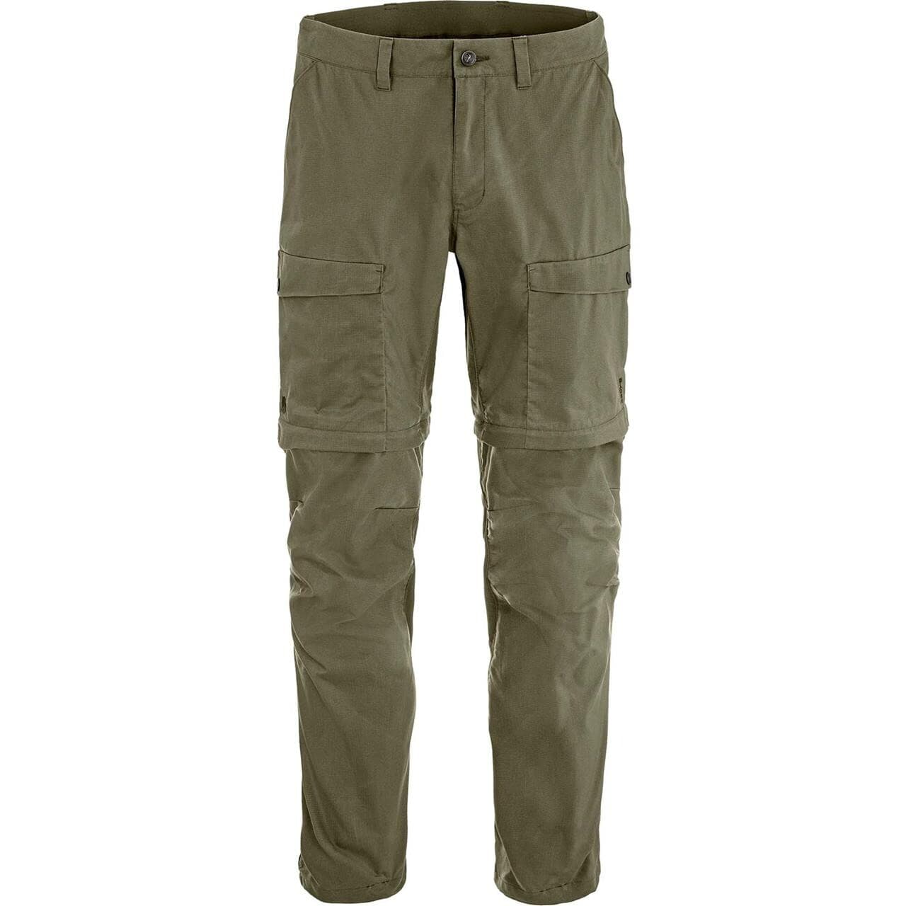 Fjällräven Mens Abisko Hybrid Trail Trousers Zip-off (Grøn (LAUREL GREEN/625) 44 lang)