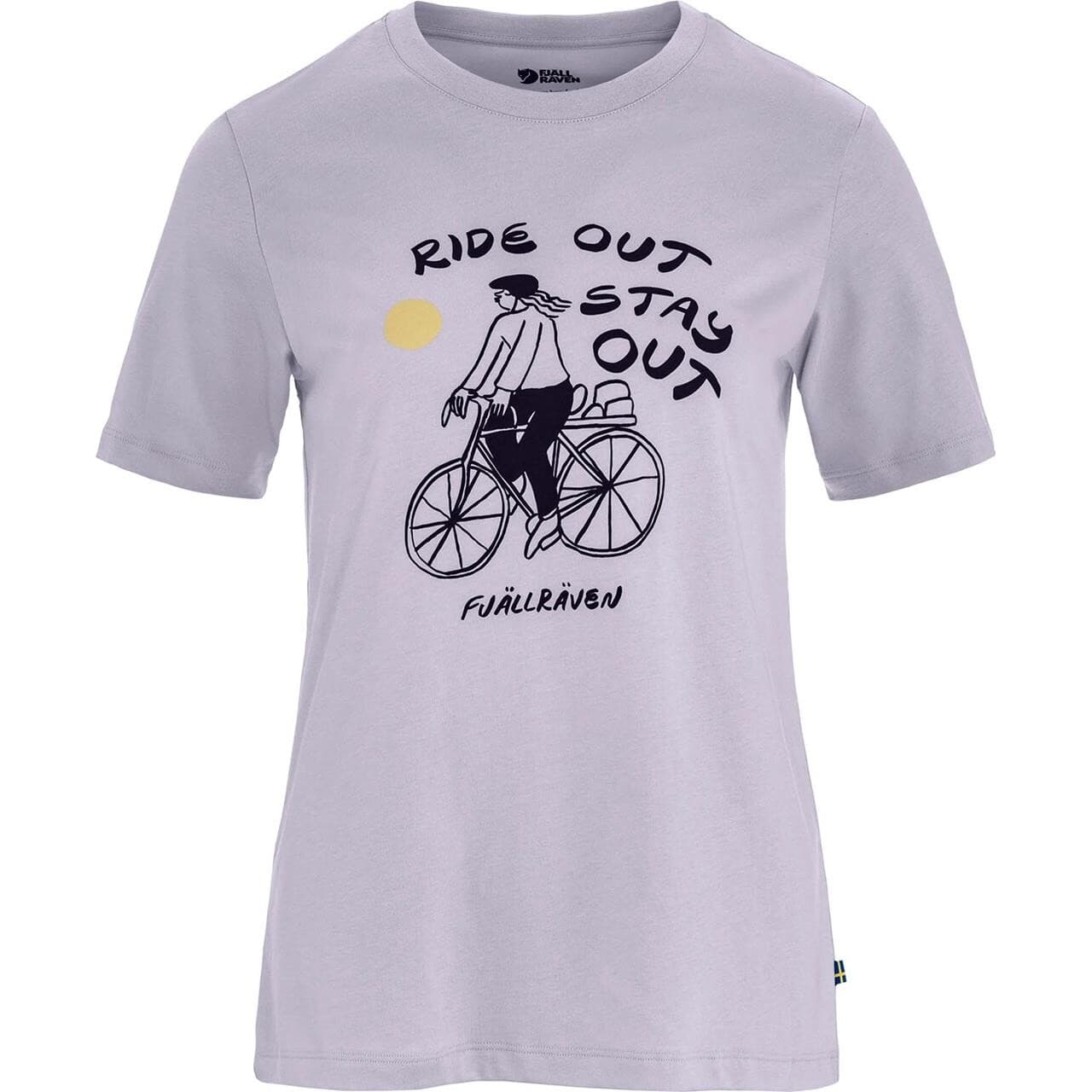 Fjällräven Womens Hoja Iväg T-shirt (Lilla (LAVENDER MIST/452) Small)