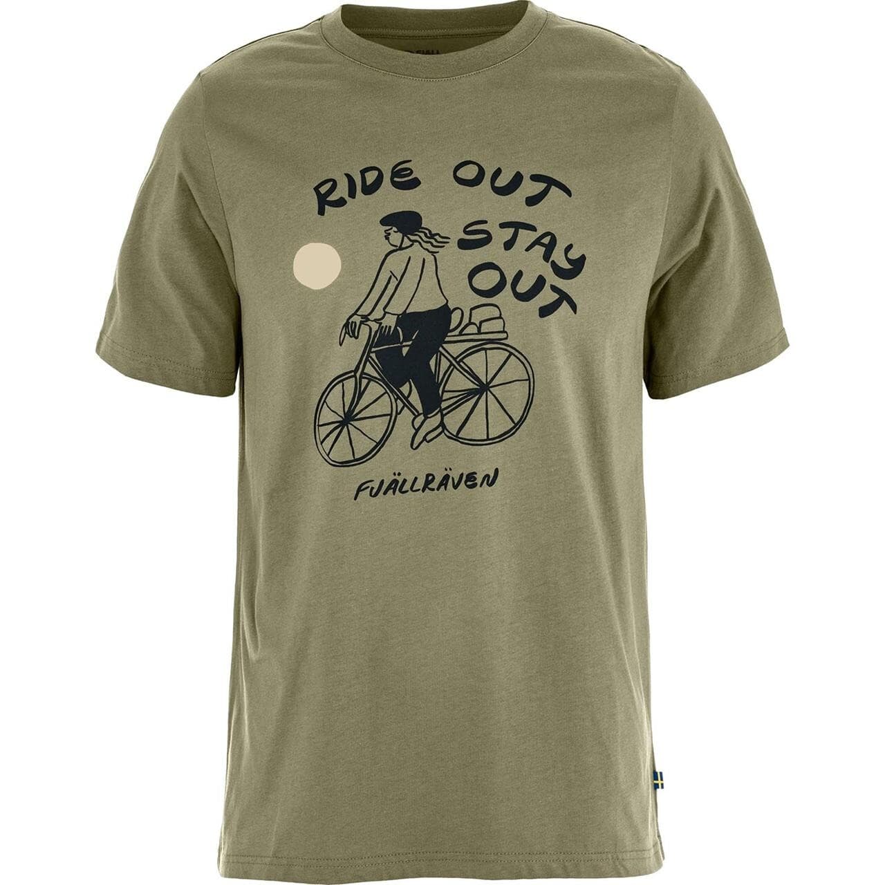 Fjällräven Mens Hoja Iväg T-shirt (Grøn (GREEN/620) Small)