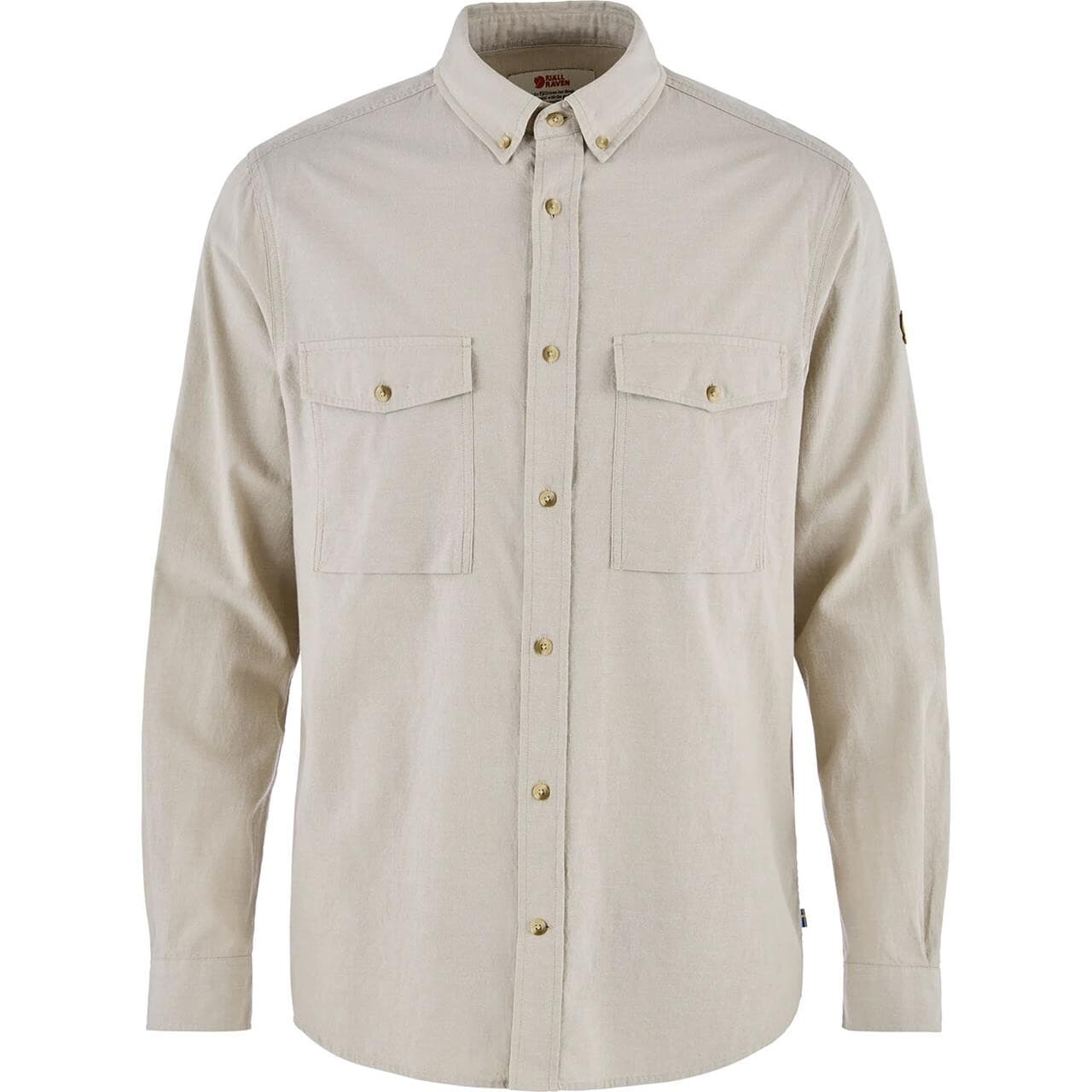Fjällräven Mens Övik Chambray Shirt L/S (Grå (FOSSIL/118) X-large)
