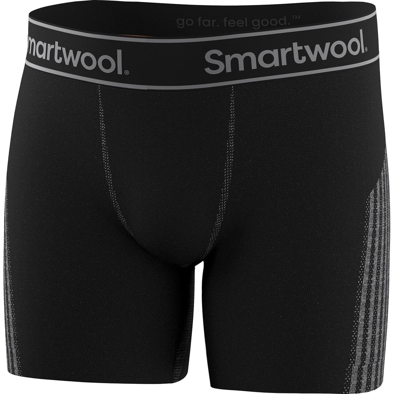 Smartwool Mens Intraknit Boxer Brief Boxed (Sort (BLACK) Medium)