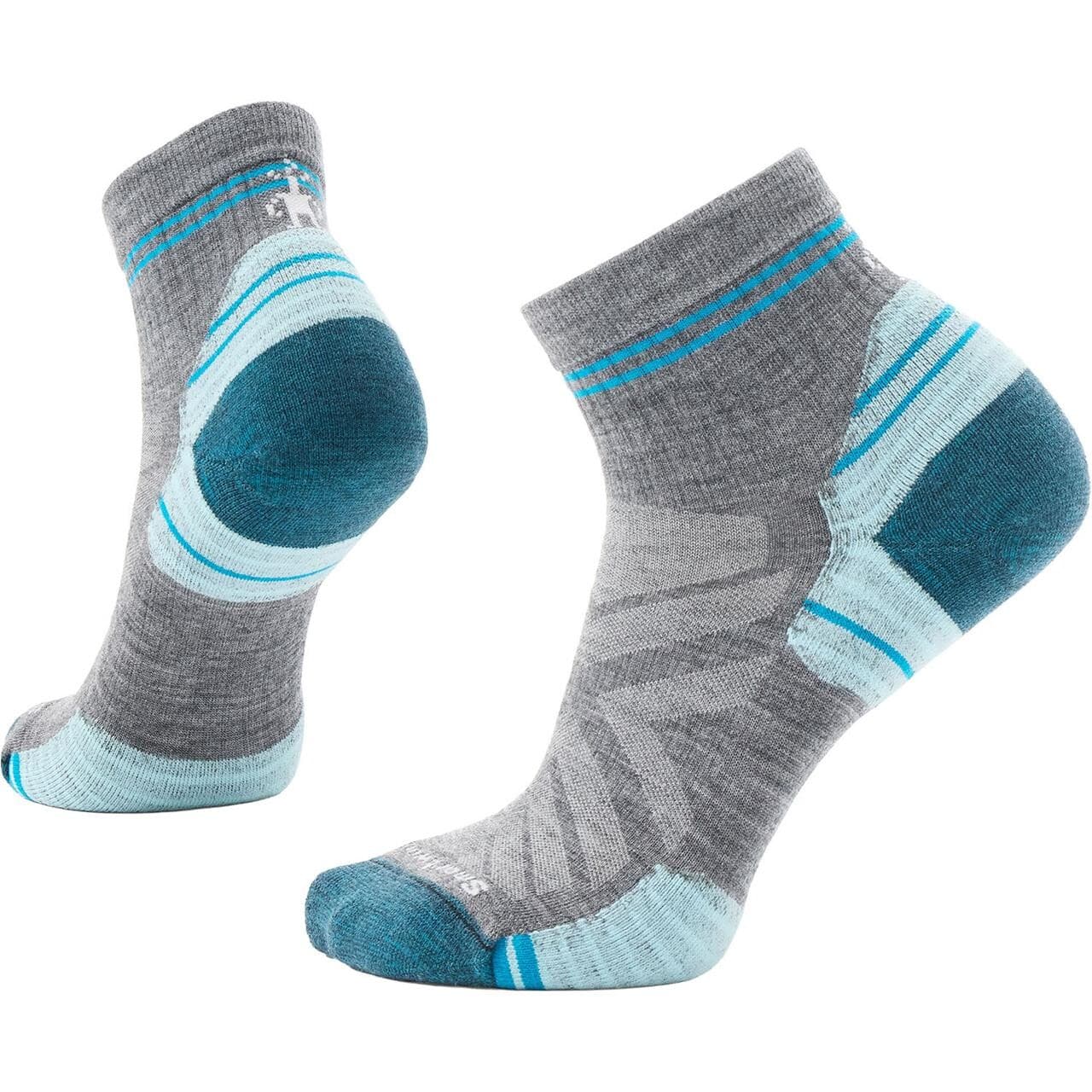 Smartwool Womens Hike Targeted Cushion Ankle Sock (Grå (MEDIUM GRAY) 34-37)