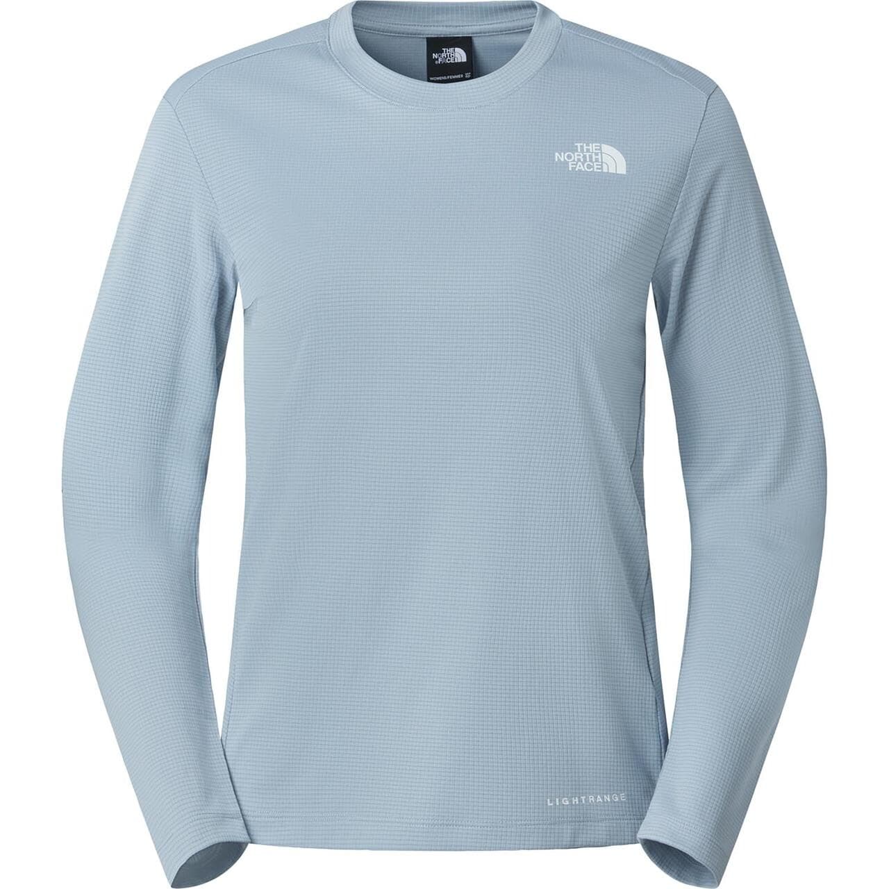 The North Face Womens Shadow Long Sleeve T-shirt (Blå (FROST GREY) Medium)