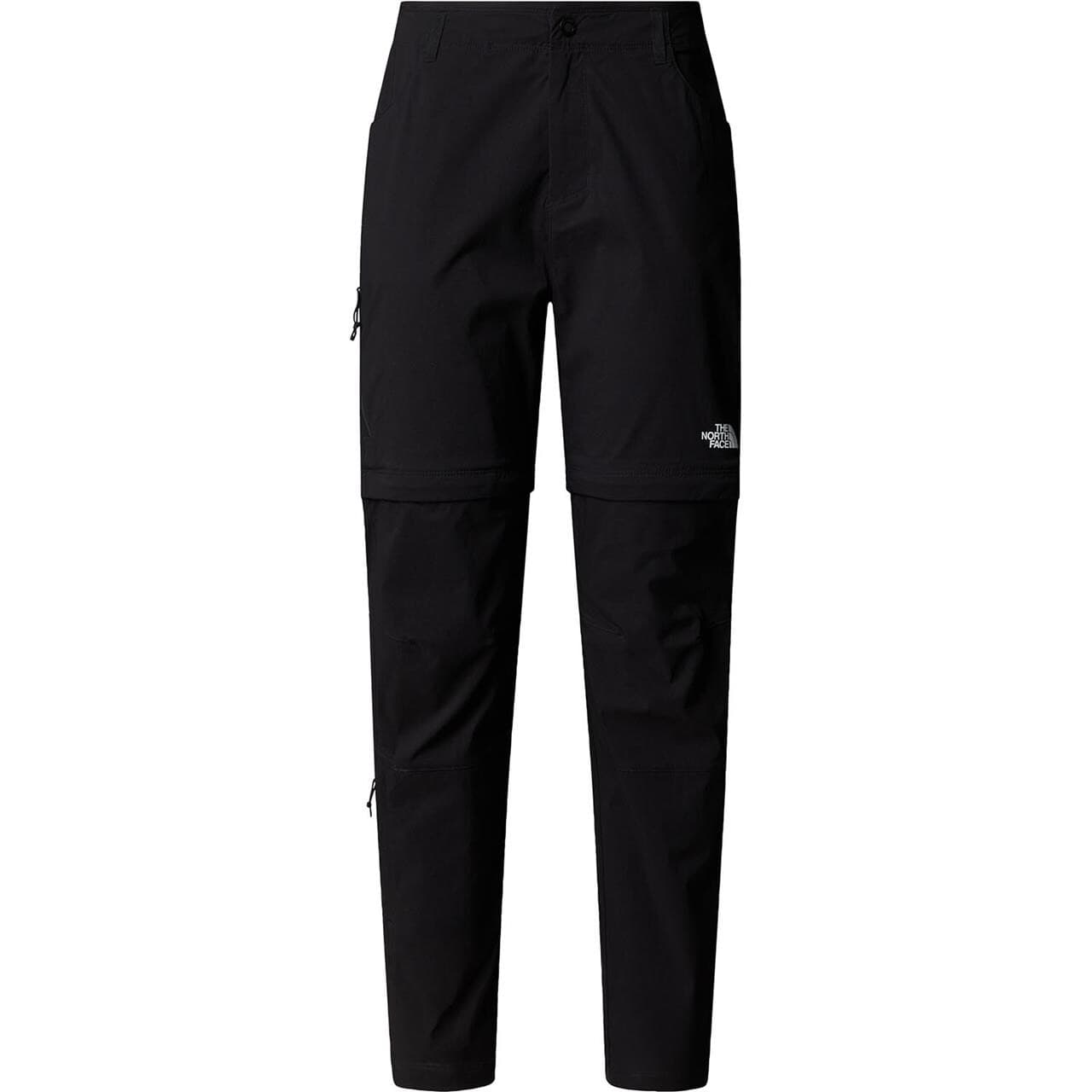 The North Face Womens Exploration Reg Straight Conv. Pant (Sort (TNF BLACK) 36)