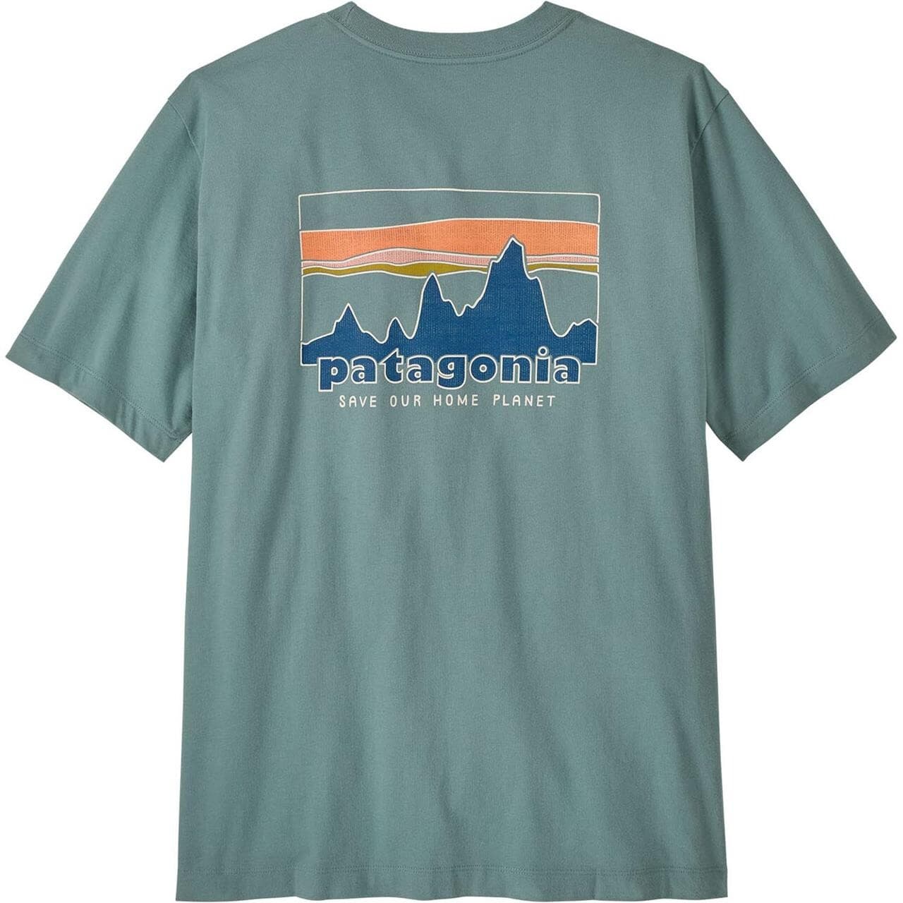 Patagonia Mens 73 Skyline T-shirt (Blå (BLUE SAGE) Medium)