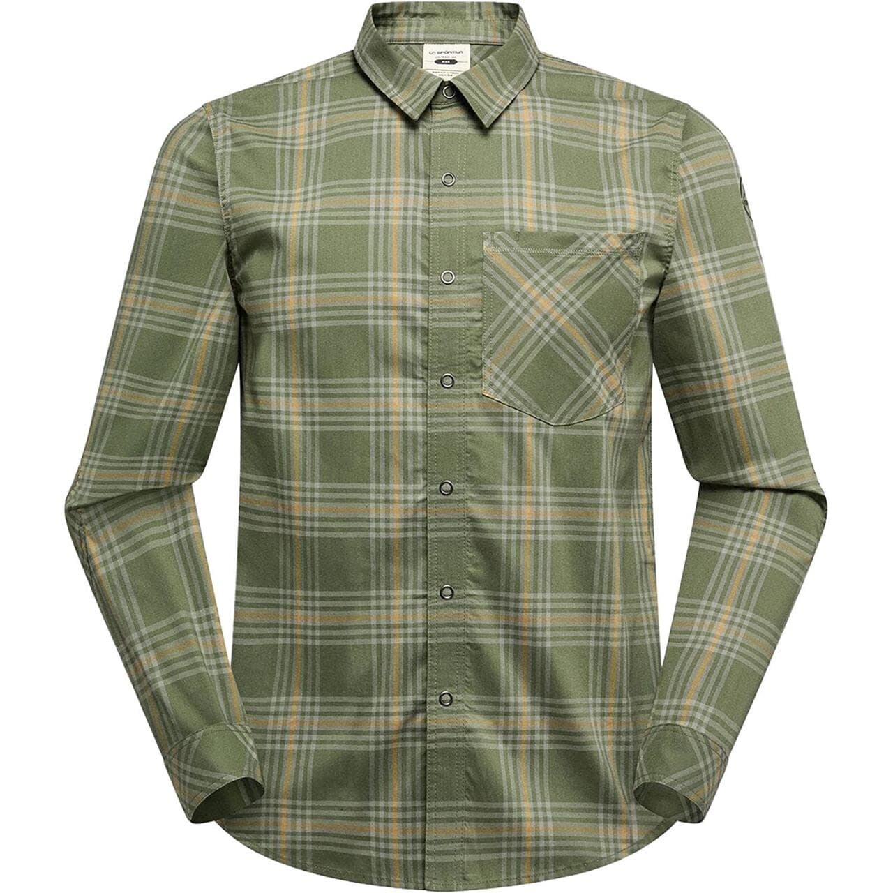 La Sportiva Mens Outer Space L/S Shirt (Grøn (CYPRESS) X-large)